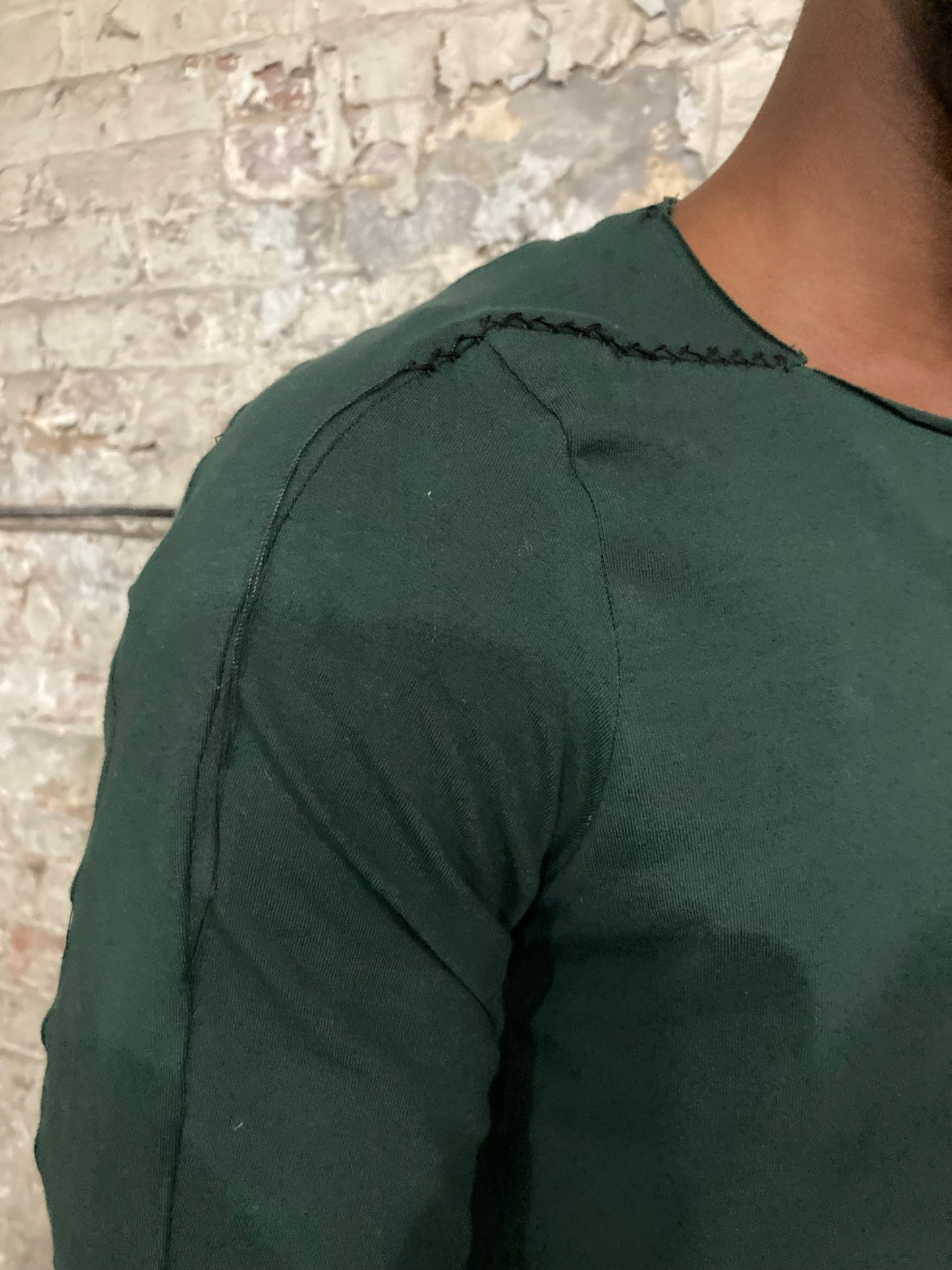 22.1 HAND STITCHED PARMENIDES - GREEN