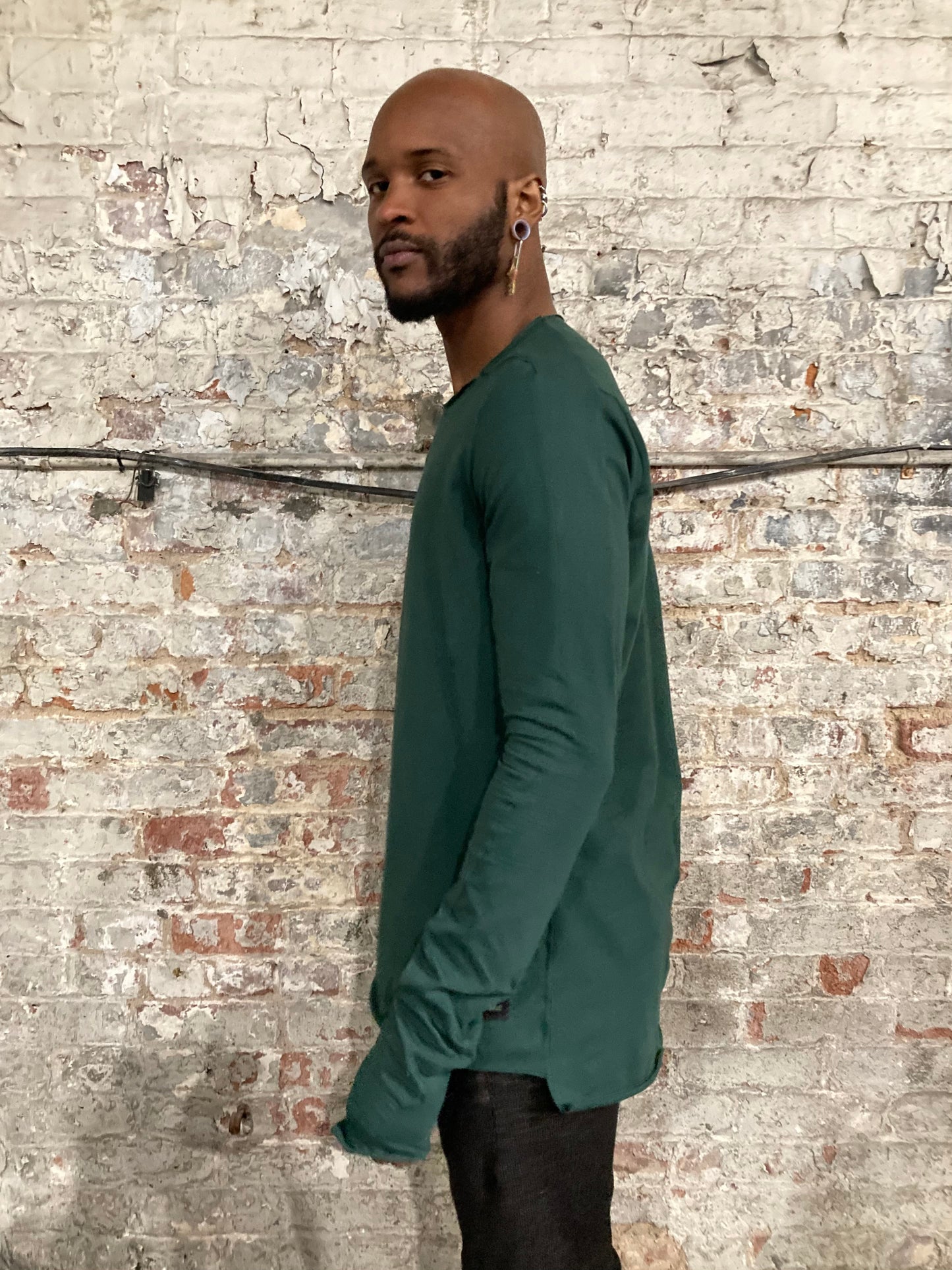 22.1 HAND STITCHED PARMENIDES - GREEN