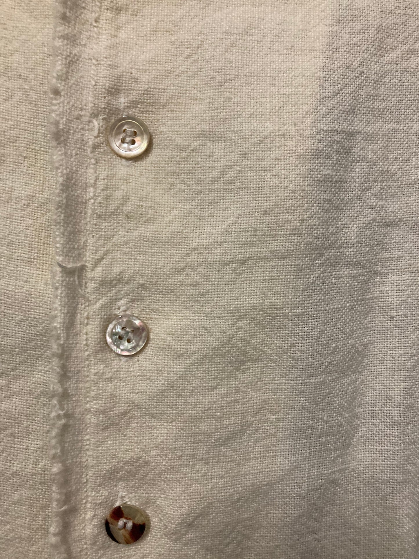 22.1 PROTOLOGICAL ARCHETYPE SHIRT - LINEN || BONE WHITE ||