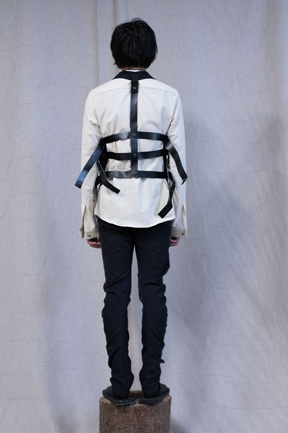SS23 || SUSPENDED POCKET BACKSTRAP VEST - 100% O.D. COTTON