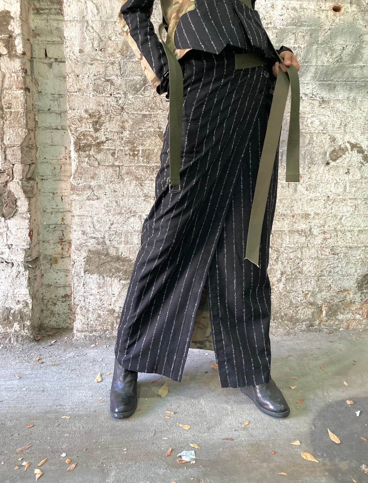 21.2 .5 BUSINESS OF WAR WRAP SKIRT