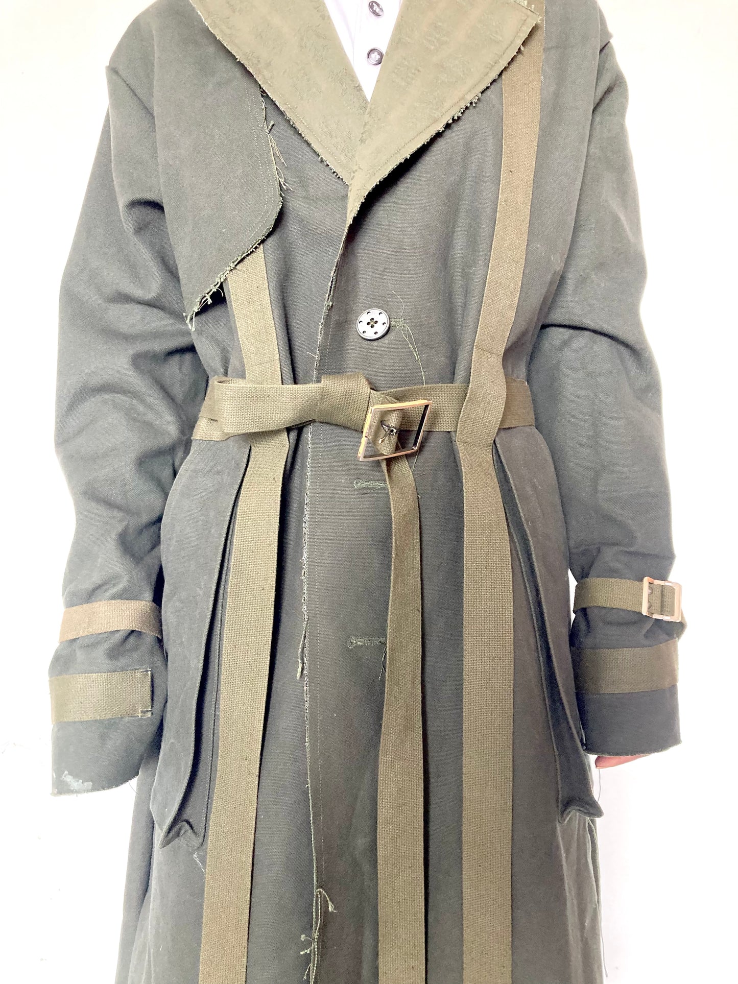 KNG13 || FEMME - TRENCHTOWN TRENCH|| 100% COTTON CANVAS