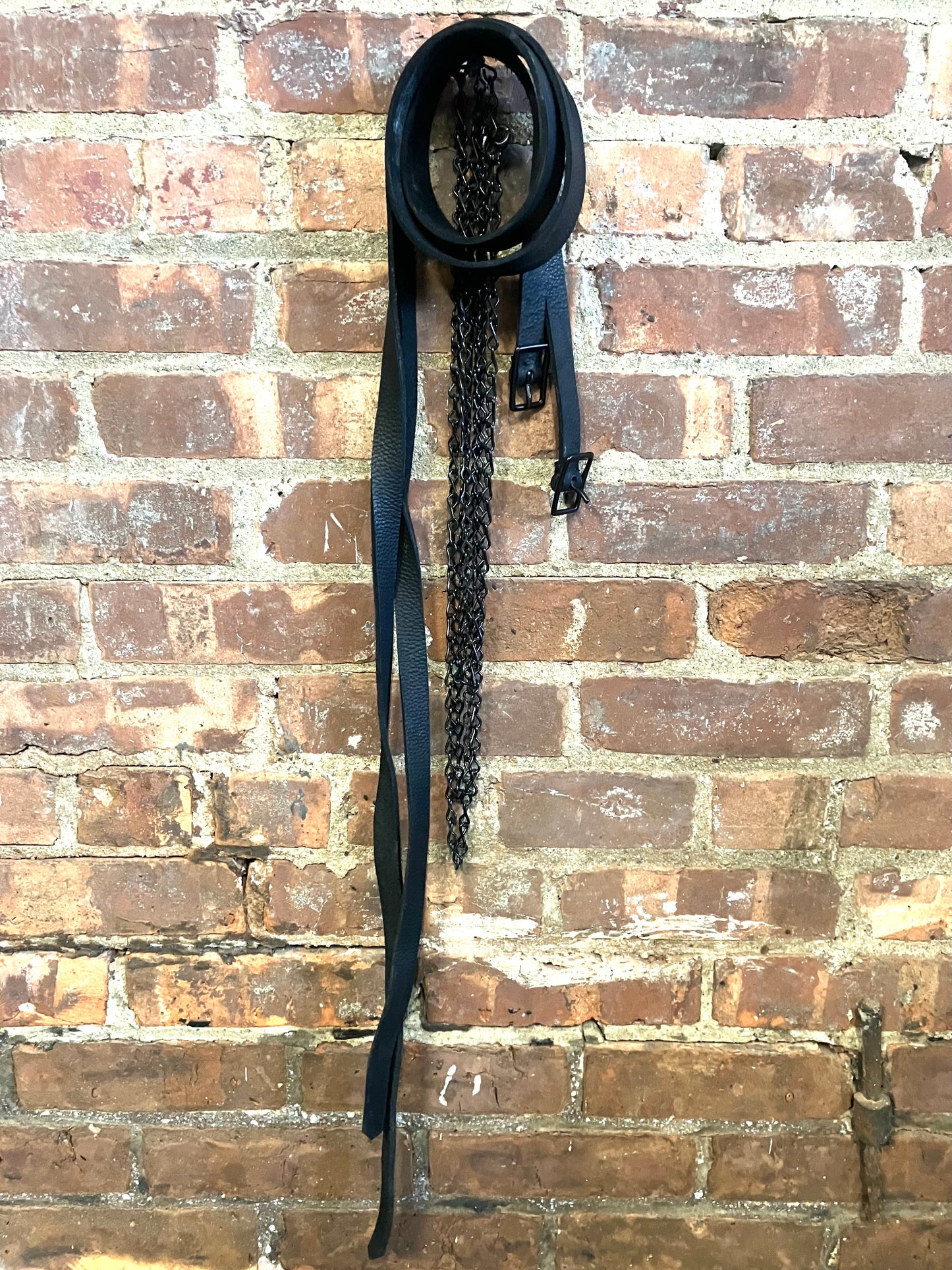 SS23 EXTENDED SIAMESE BELT - BLACK