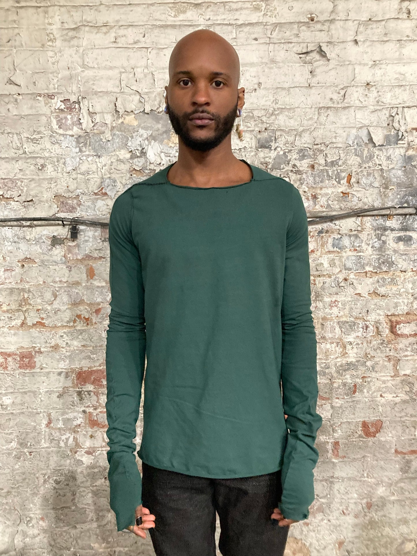 22.1 HAND STITCHED PARMENIDES - GREEN