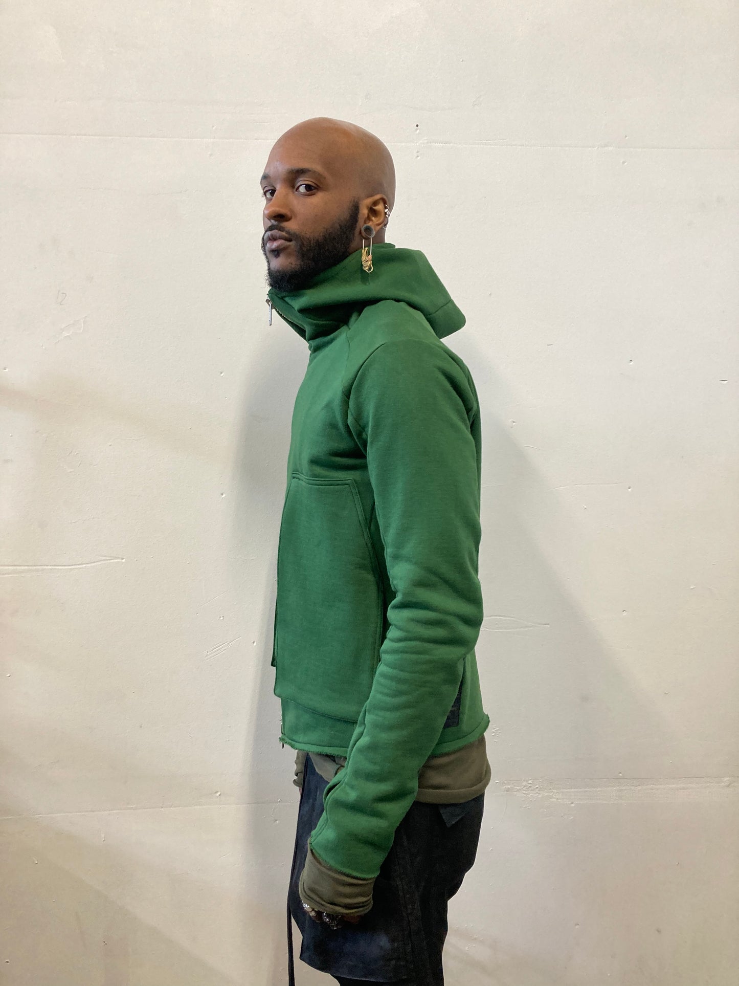 22.1 3D POCKET HENRIKSSON HOODIE - GREEN