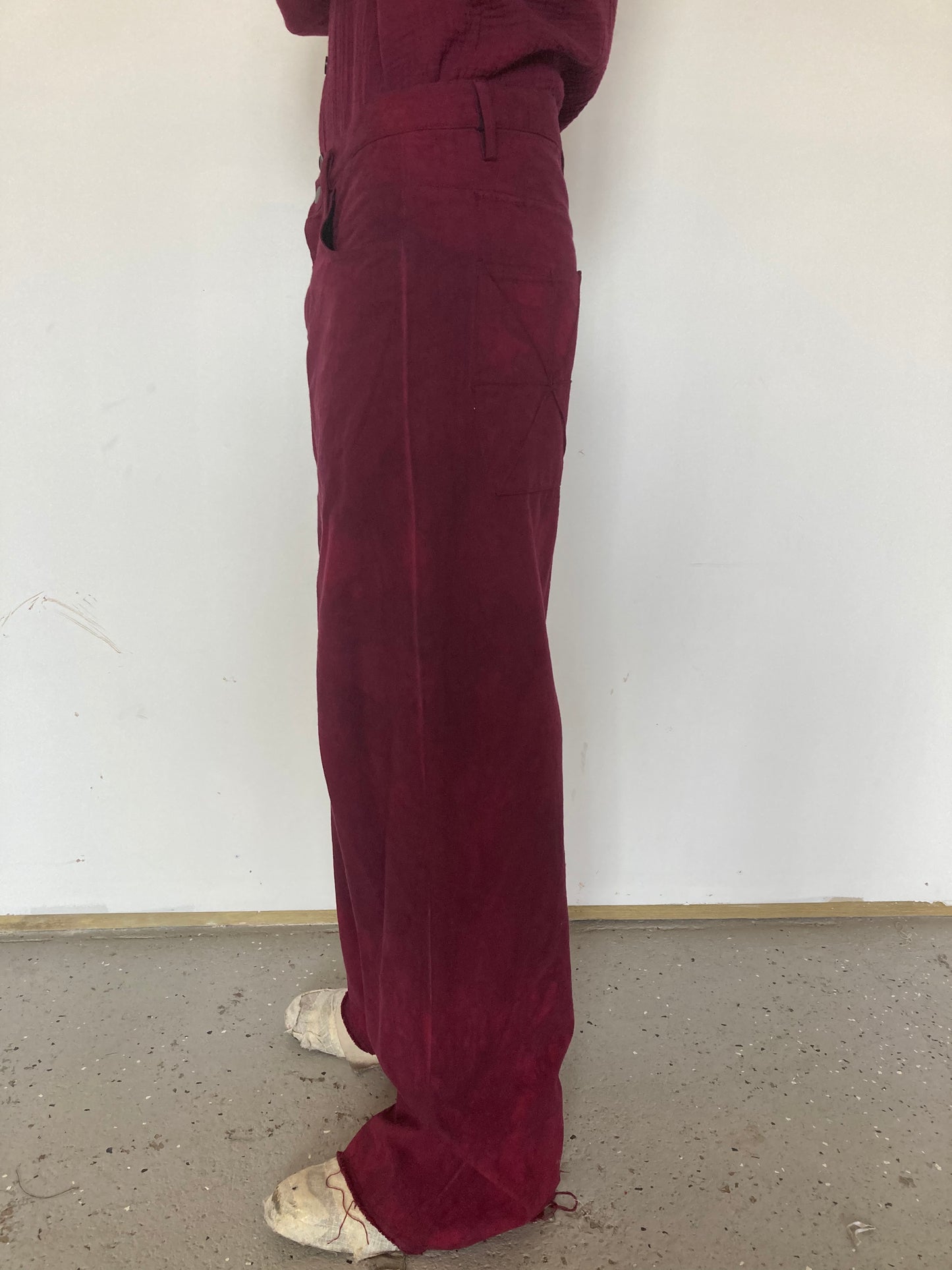 KNG13 || GODDE JEANS - CANVAS || MAROON