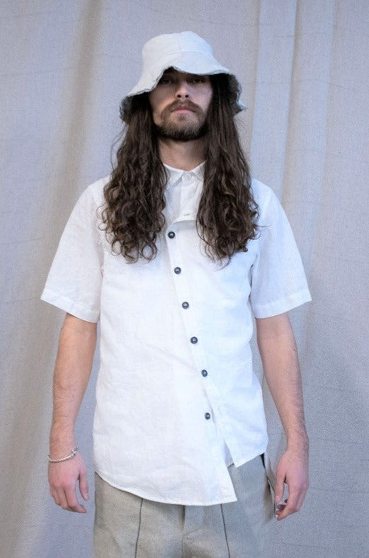SS23|| DOUBLE FRONT SHORT SLEEVE SHIRT