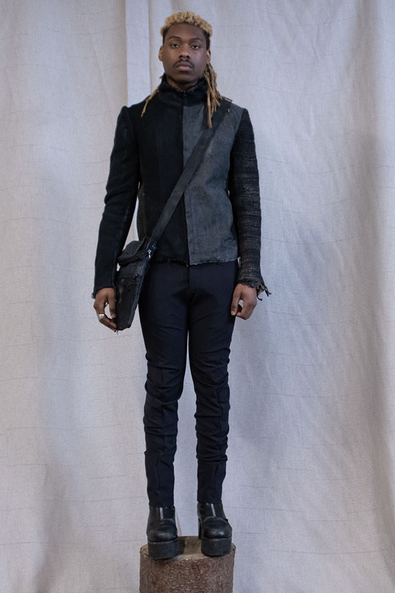 SS23|| HIGH NECK MINIMALIST JACKET - ZERO FABRIC EDITION (2.0)