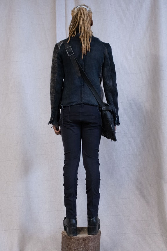 SS23|| HIGH NECK MINIMALIST JACKET - ZERO FABRIC EDITION (2.0)