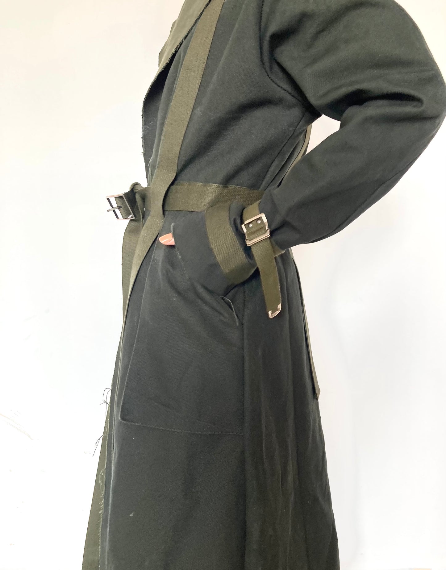 KNG13 || FEMME - TRENCHTOWN TRENCH|| 100% COTTON CANVAS
