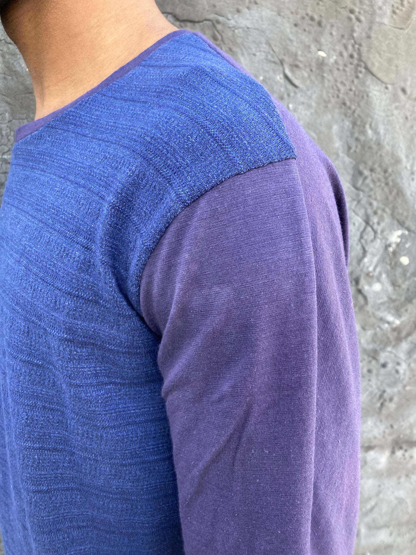 22.1 LONG SLEEVE 3DT-SHIRT || PLUM||