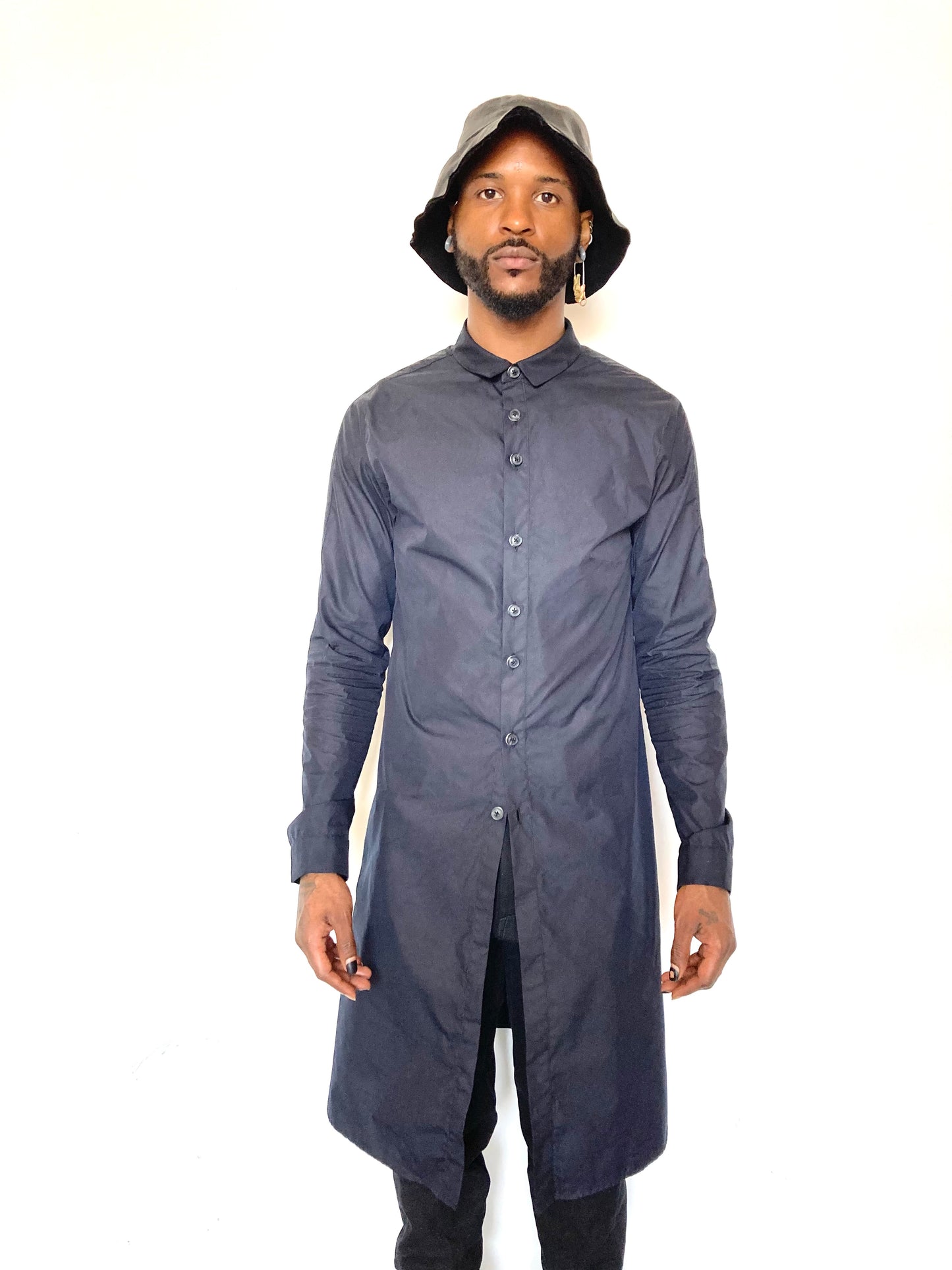 KNG13 || EMPODOCLES LONG SHIRT || BLACK