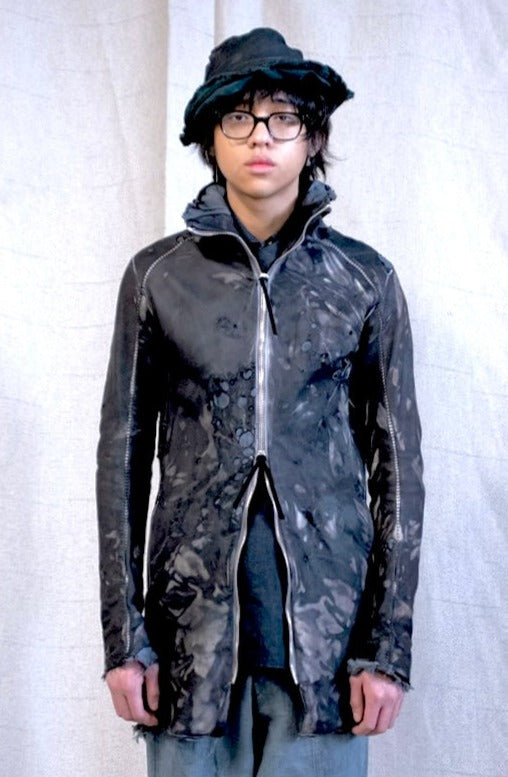 SS23|| HENRIKSSON MOONSTAR PARKA - OVERDYED BLACK