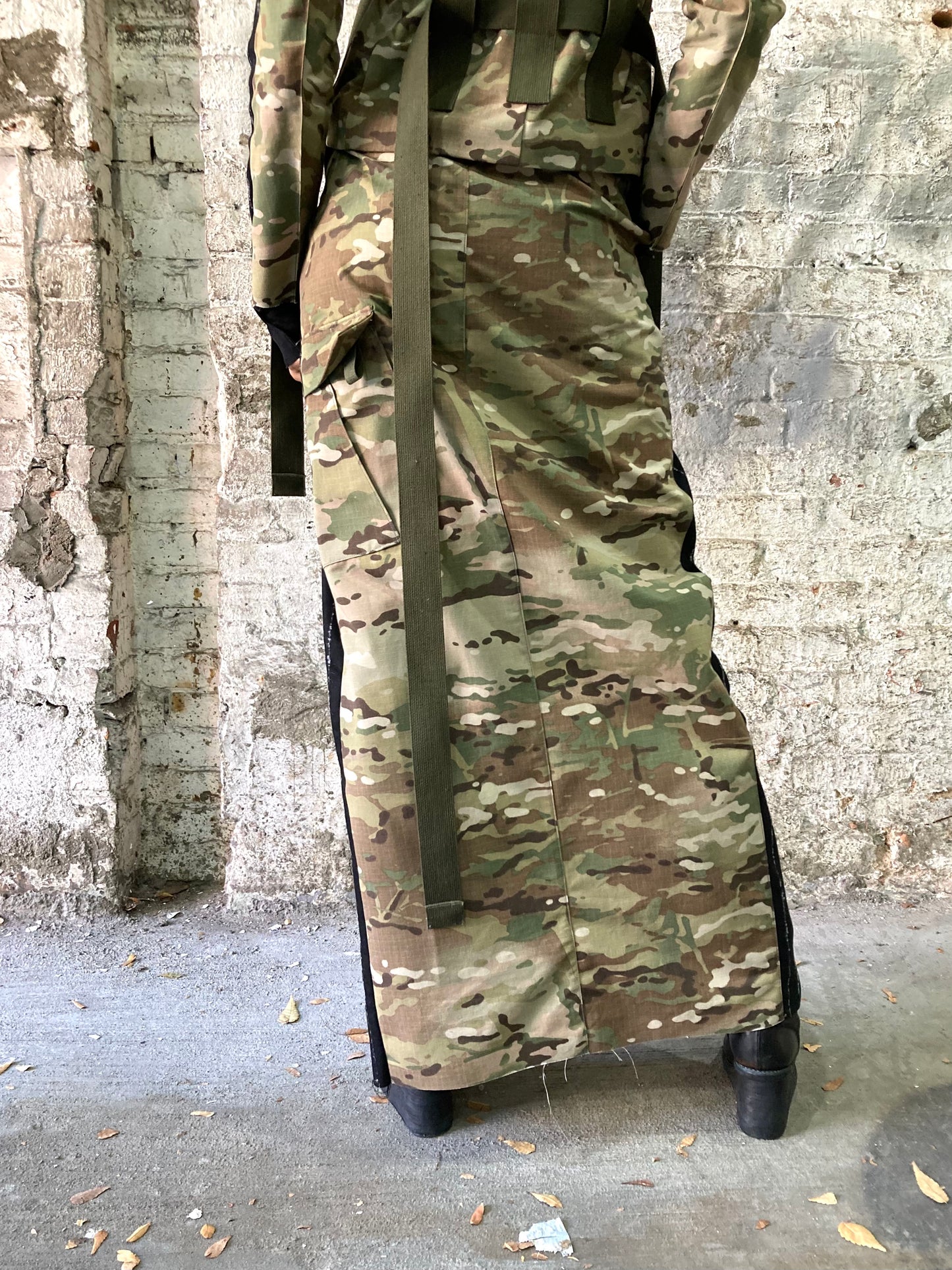 21.2 .5 BUSINESS OF WAR WRAP SKIRT