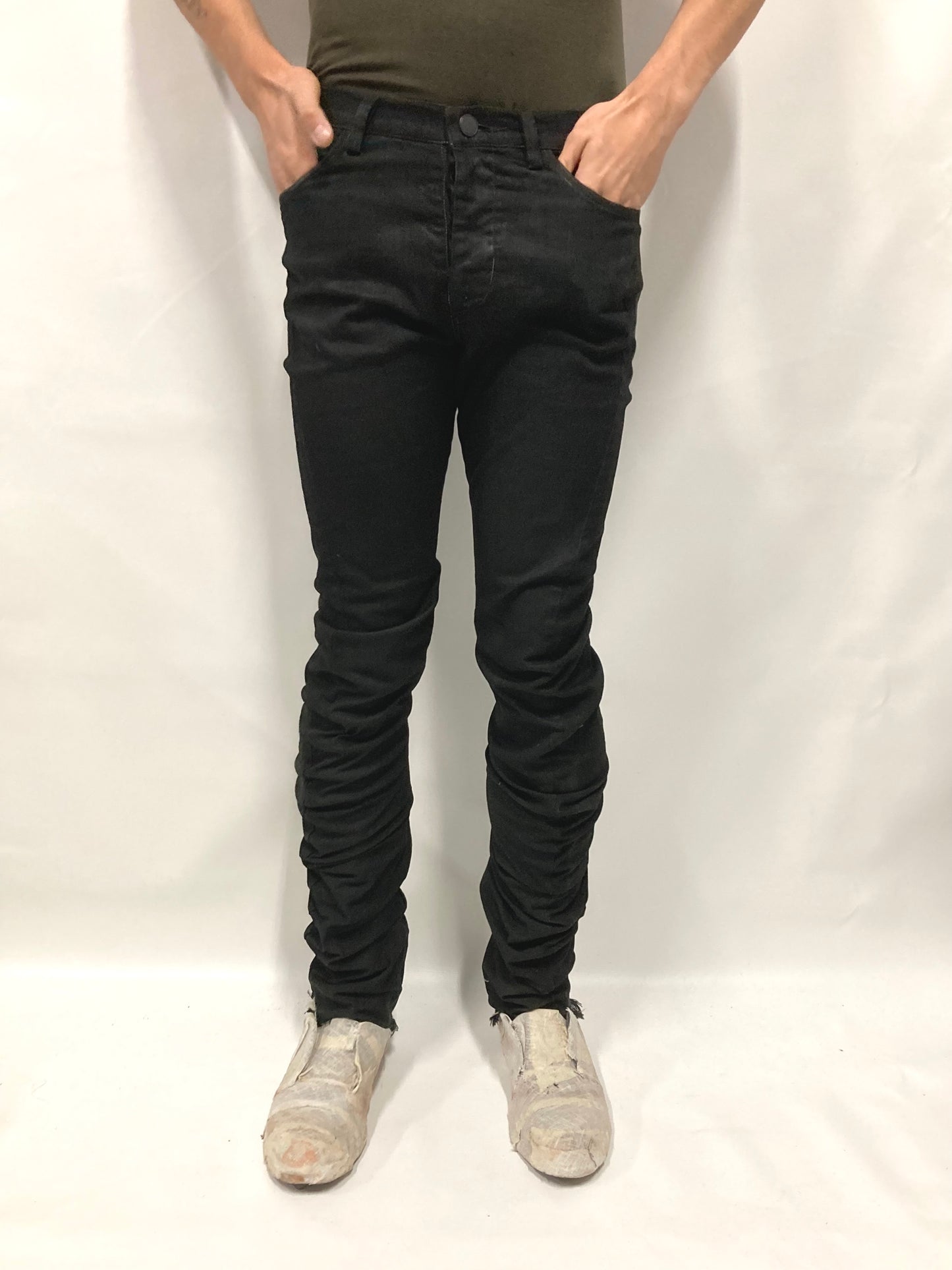 CLASSIC DNA JEANS - SPECIAL || OD COATED BLACK