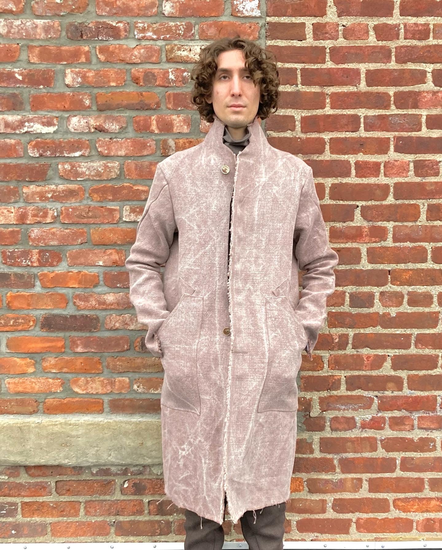 22.1 PROTOLOGICAL ARCHETYPE COAT - BRICK JUTE