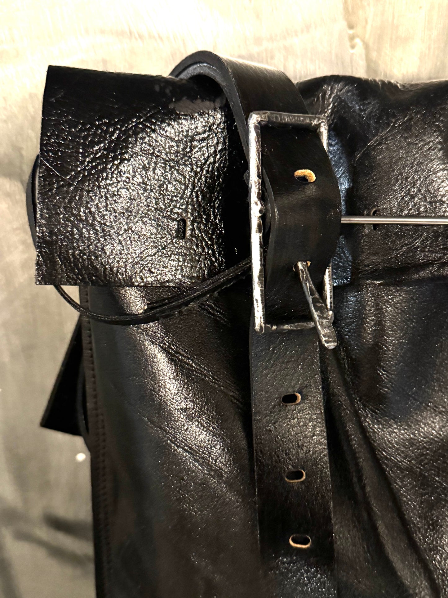 ZB - BG|| LECTER || BLACK HORSEHIDE