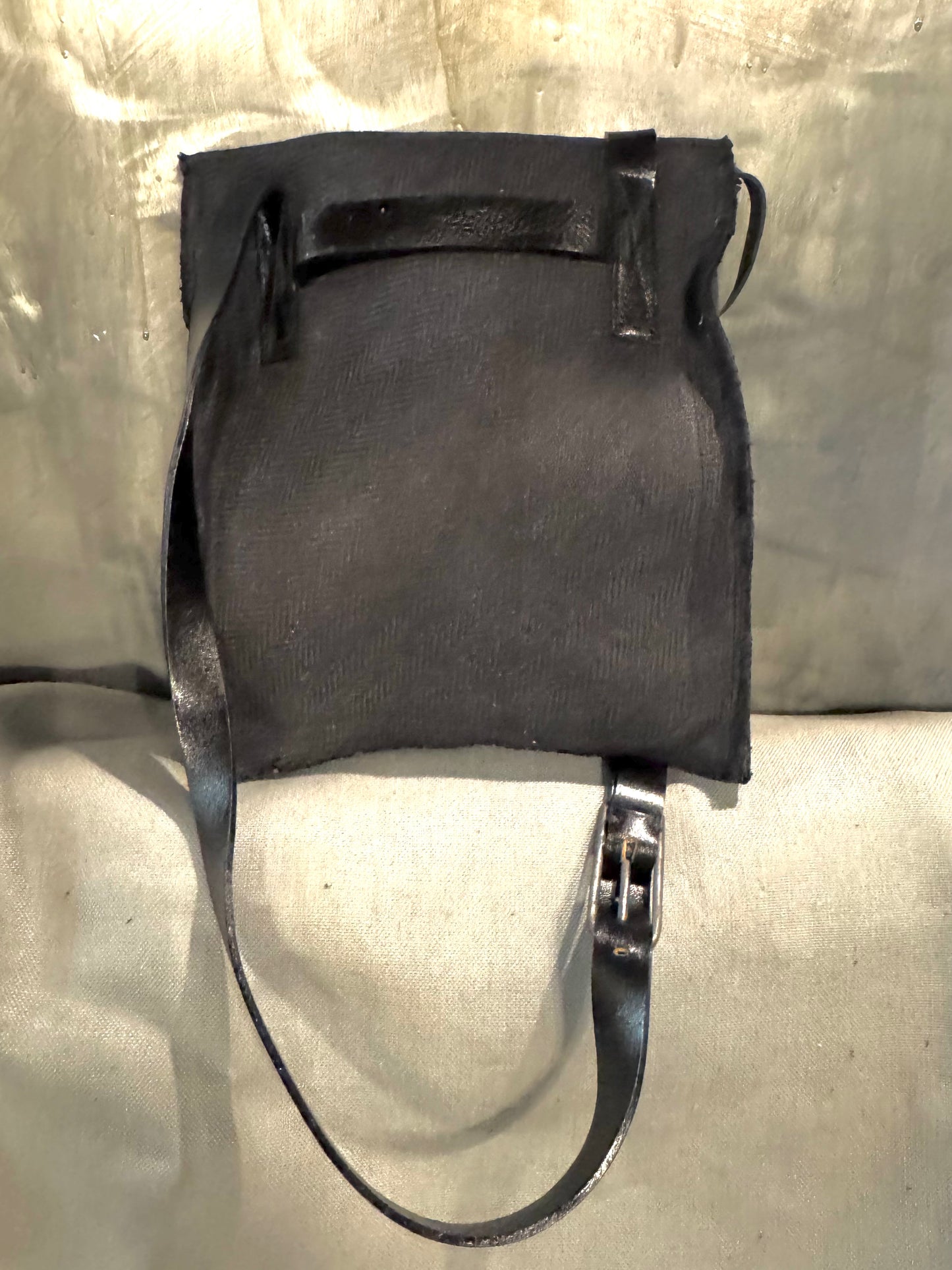 ZB - BG|| LECTER ||  BLACK LINEN + LAMB