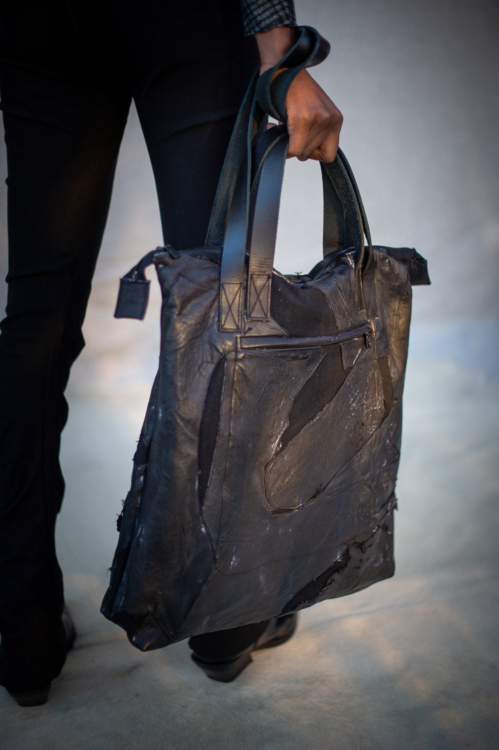 FW24 || BROOKLYNITE TOTE BAG || BLACK MOONSTAR