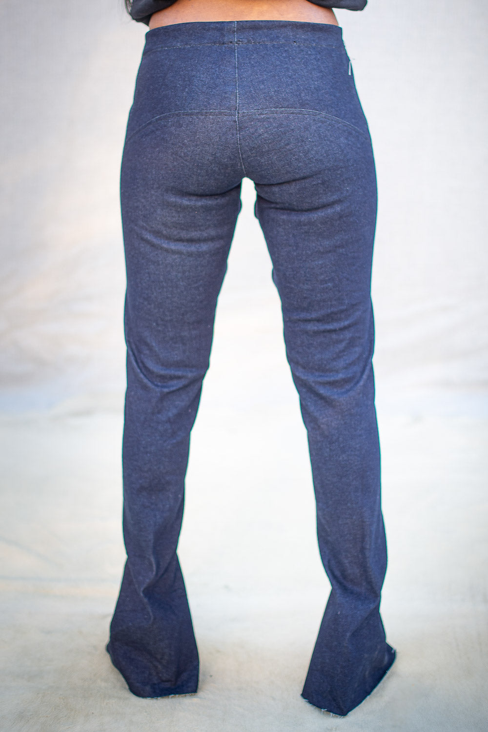 FW24 || HEARTENED MINIMALIST SLIM PANTS || COTTON DENIM