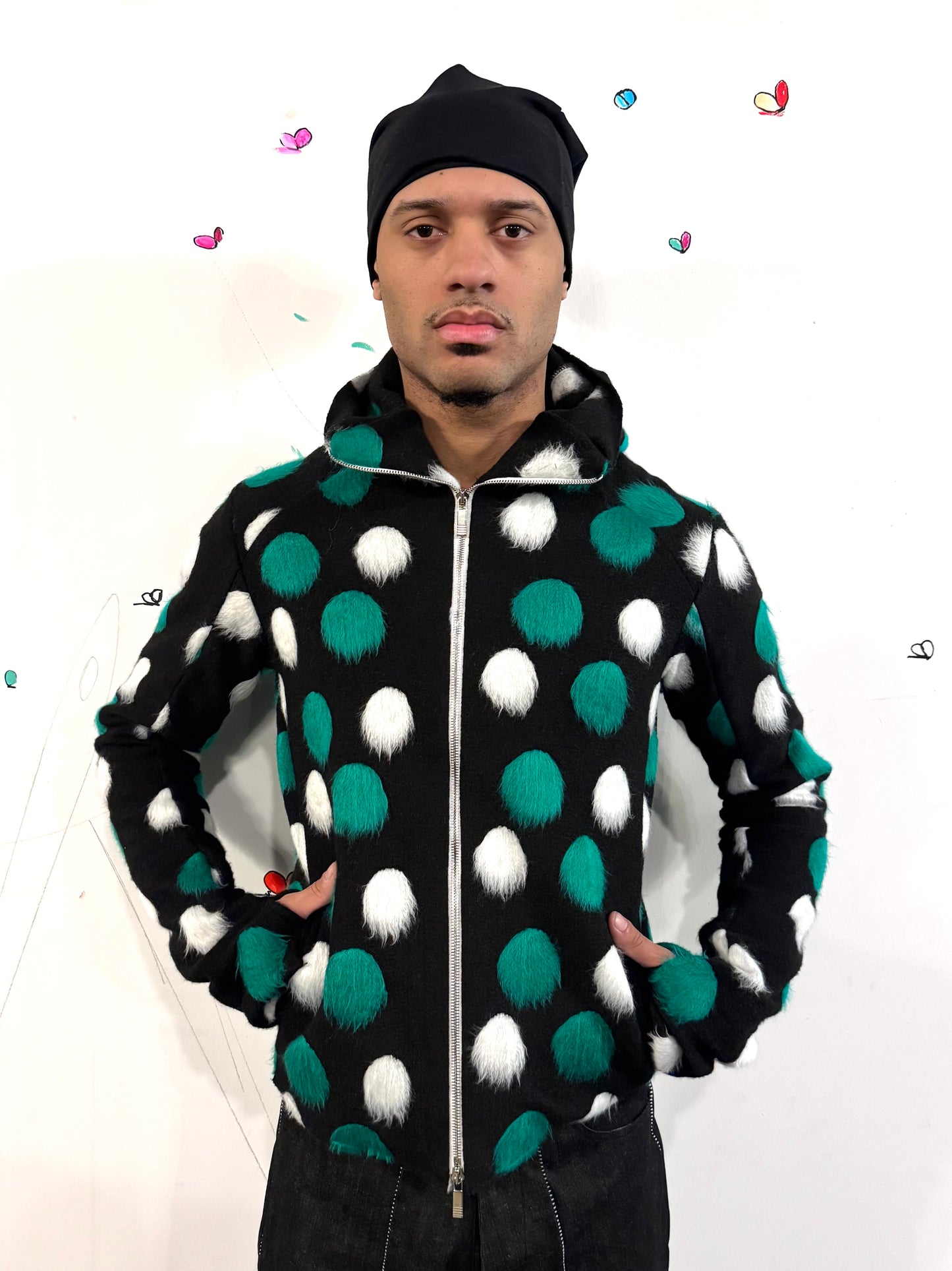 SS26 || HENRIKSSON DRIP|| DOTS || WOOL BLEND