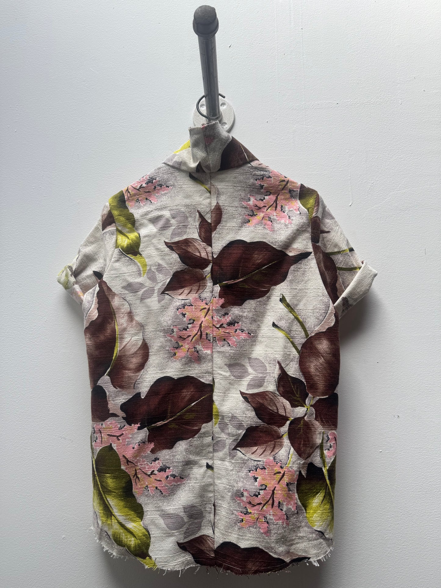 FEMME || PROTOLOGICAL ARCHETYPE SHORT SLEEVE SHIRT|| FLORAL PRINT