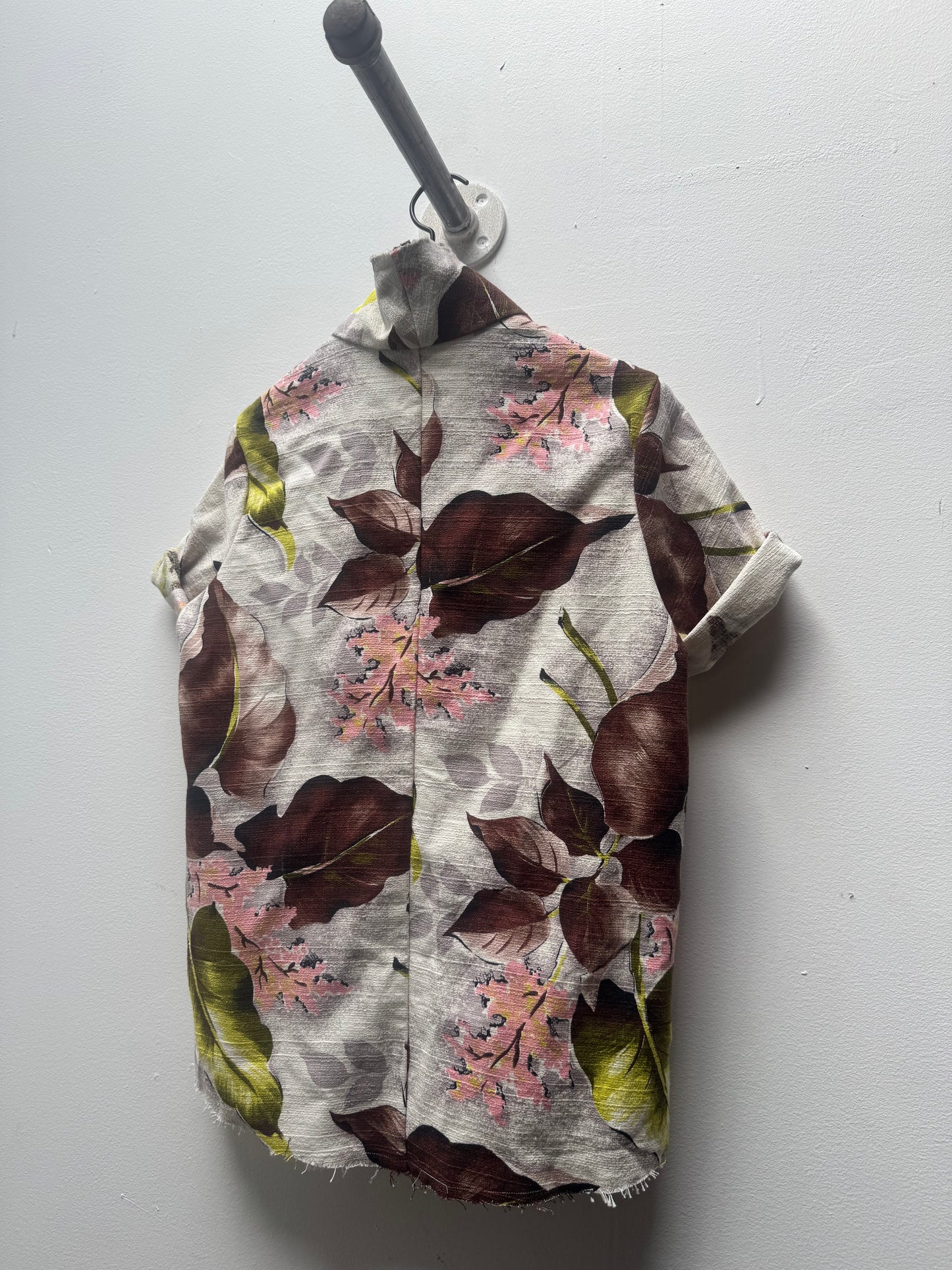 FEMME || PROTOLOGICAL ARCHETYPE SHORT SLEEVE SHIRT|| FLORAL PRINT