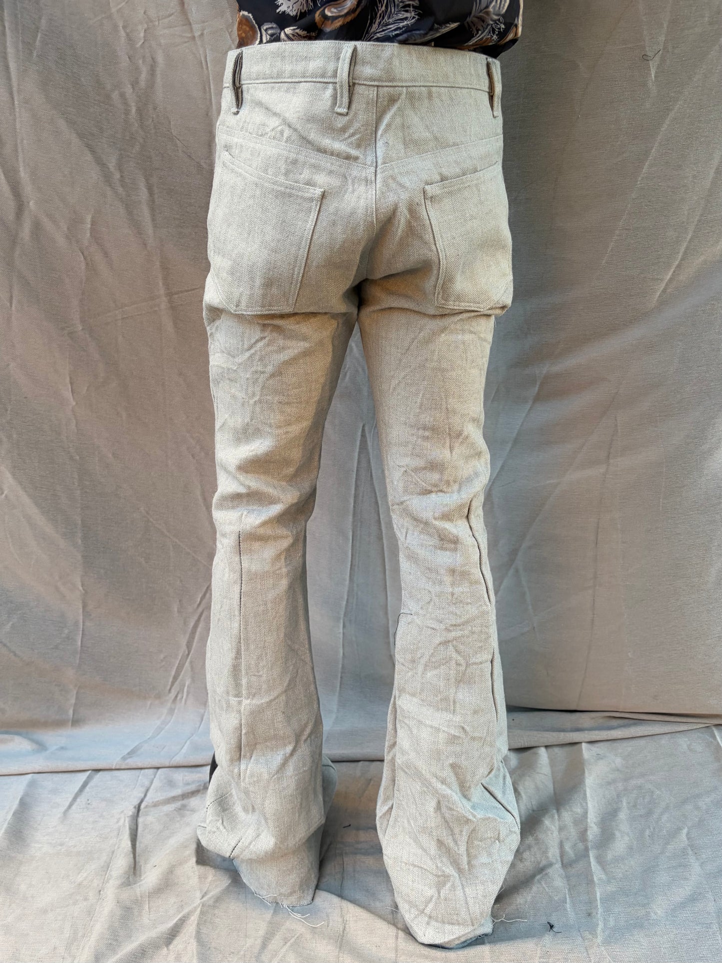 FW25 ||  BOOT CUT FLARED JEANS || 25TH ANNIVERSARY || ECRU
