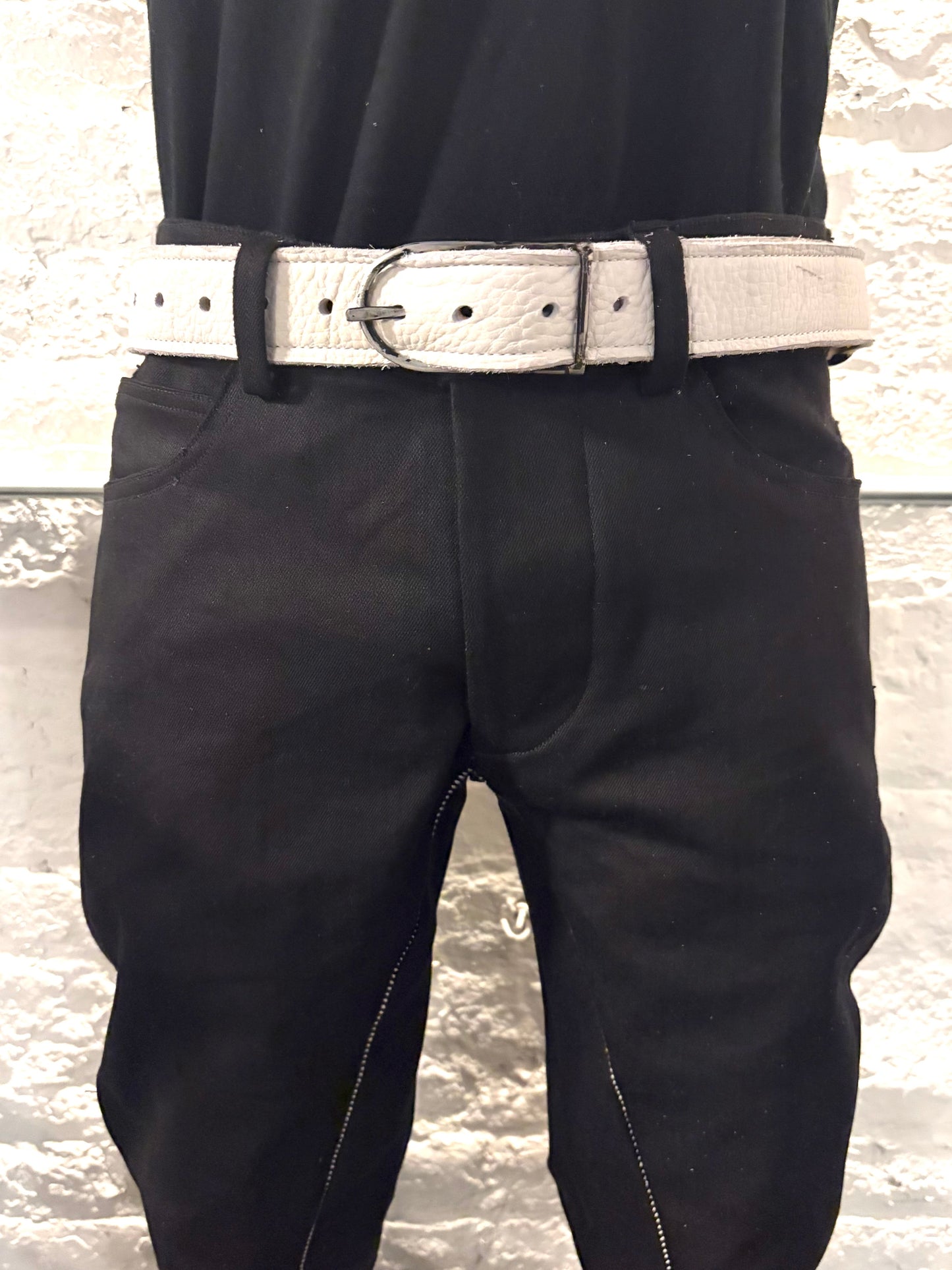 FW25 || JACKSON 1.5" BELT || WHITE - BISON