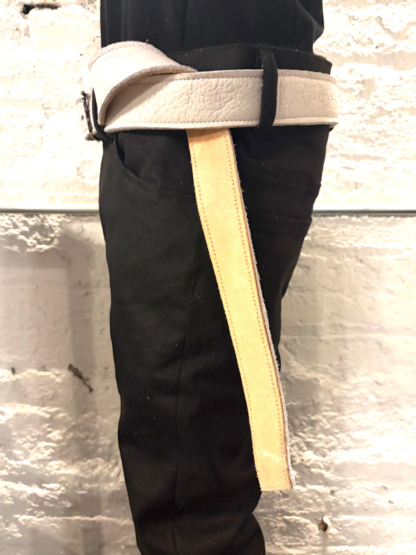 FW25 || JACKSON 1.5" BELT || WHITE - BISON