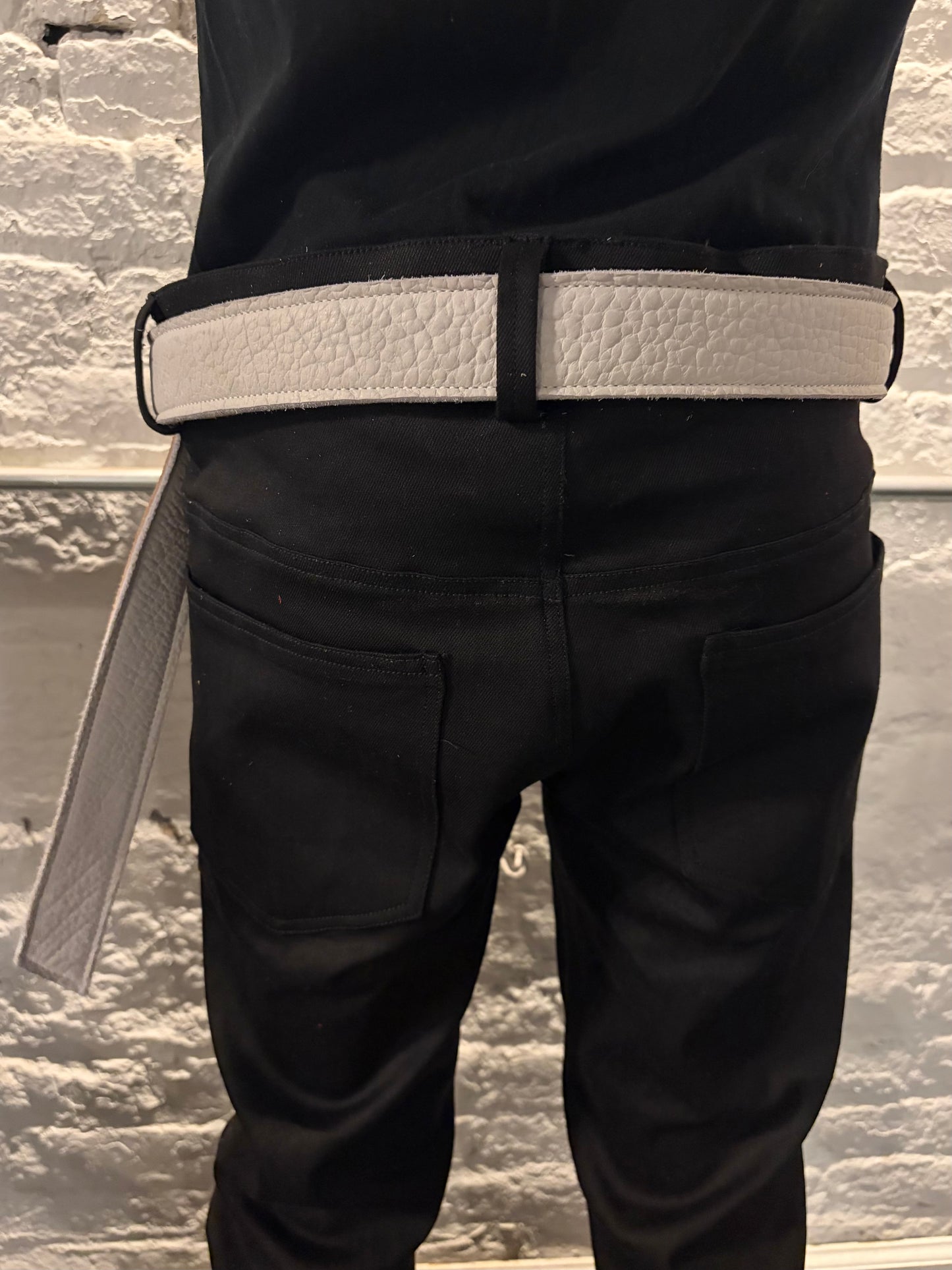 FW25 || JACKSON 1.5" BELT || WHITE - BISON