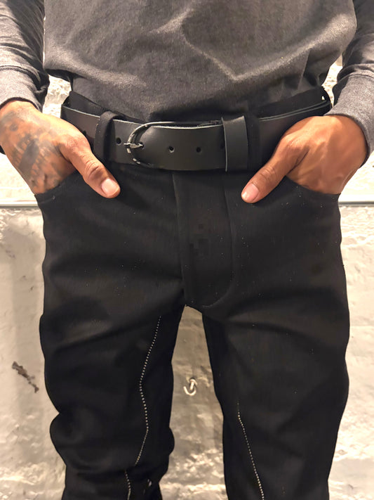 FW25 || CLIFTON 1.5 " BELT || BLACK - BUFFALO