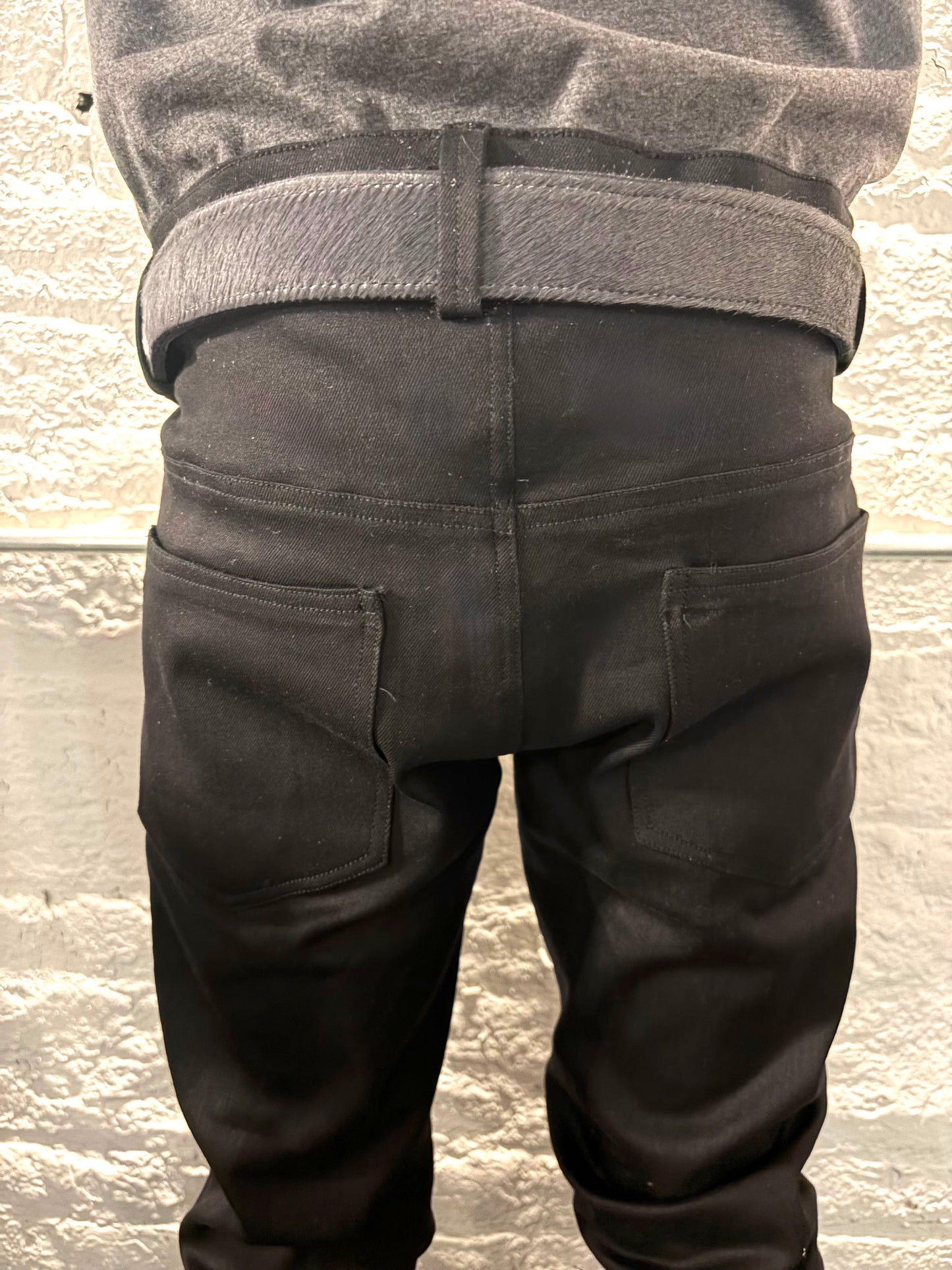 FW25 || KGN 13 1.5" BELT || BLACK - HORSEHAIR + BISON