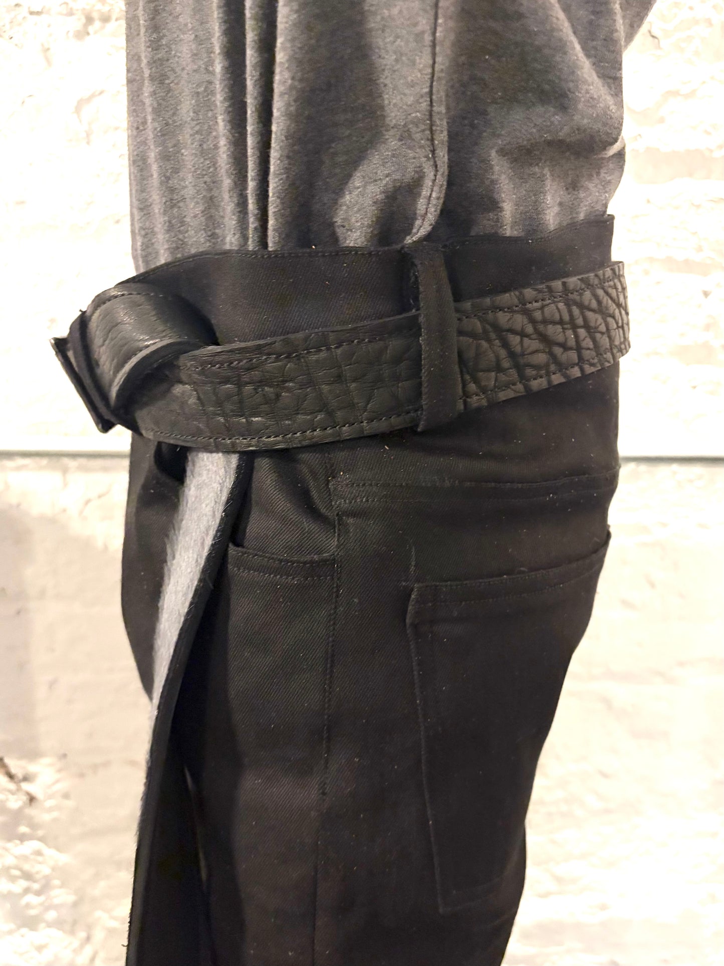 FW25 || KGN 13 1.5" BELT || BLACK - HORSEHAIR + BISON
