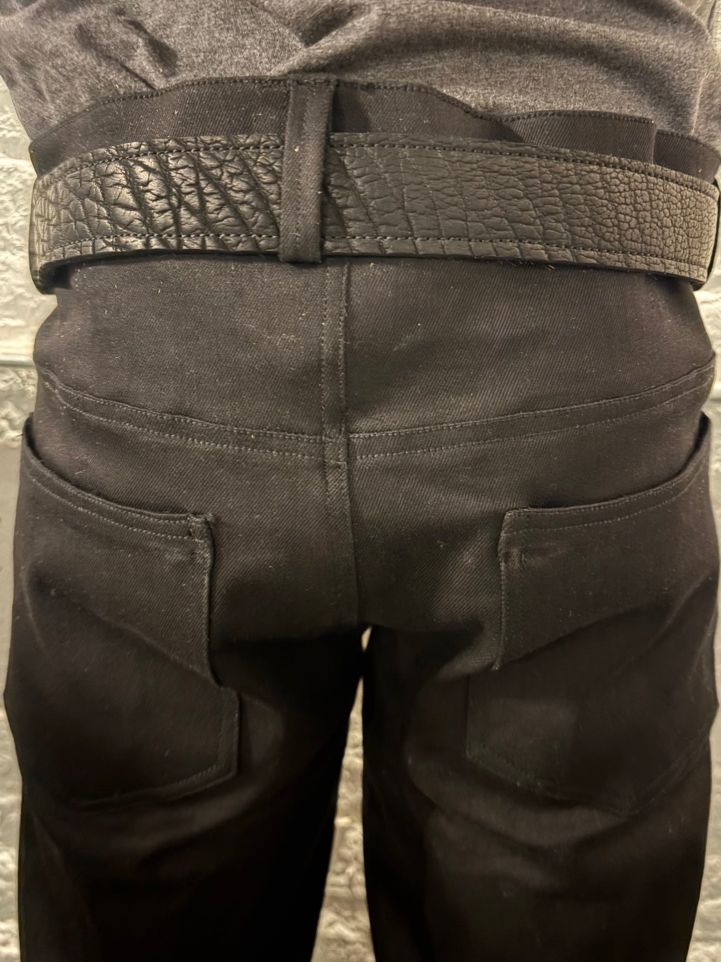 FW25 || KGN 13 1.5" BELT || BLACK - HORSEHAIR + BISON