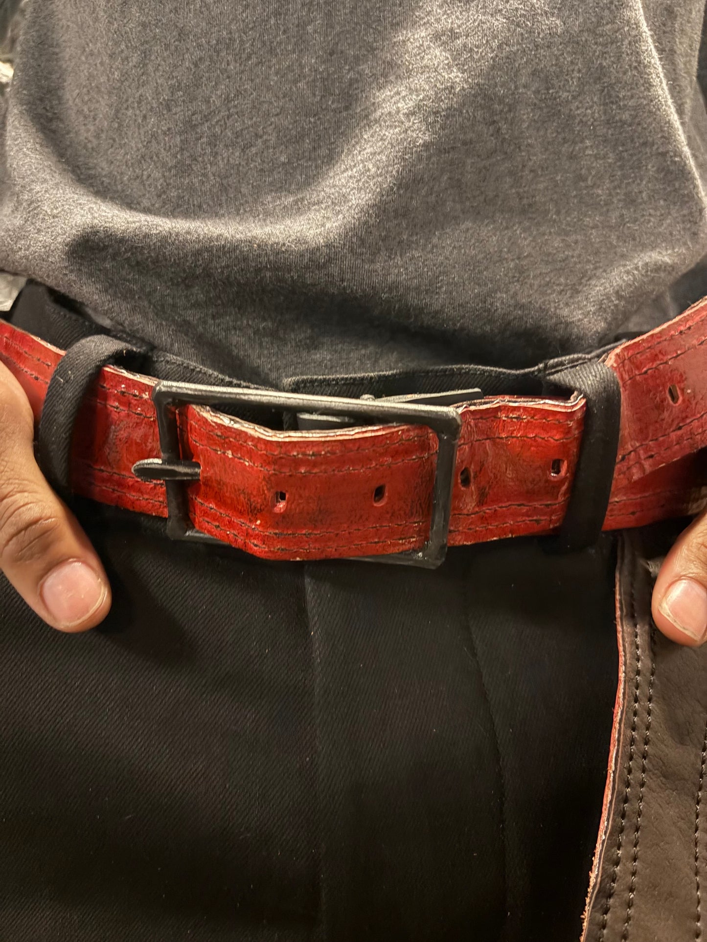 FW25 ||KNG  13 ALUMINUM SANDWICHED - OD BLACK + RED