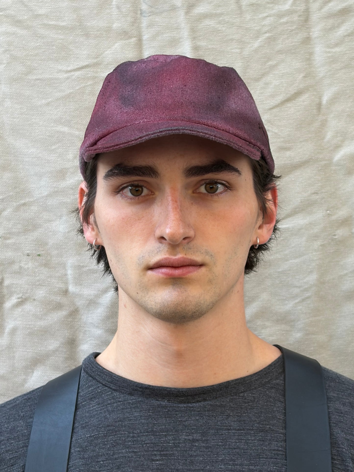 FW25 || SHAPED ZB HAT || 100% EGYPTIAN COTTON|| OD RED