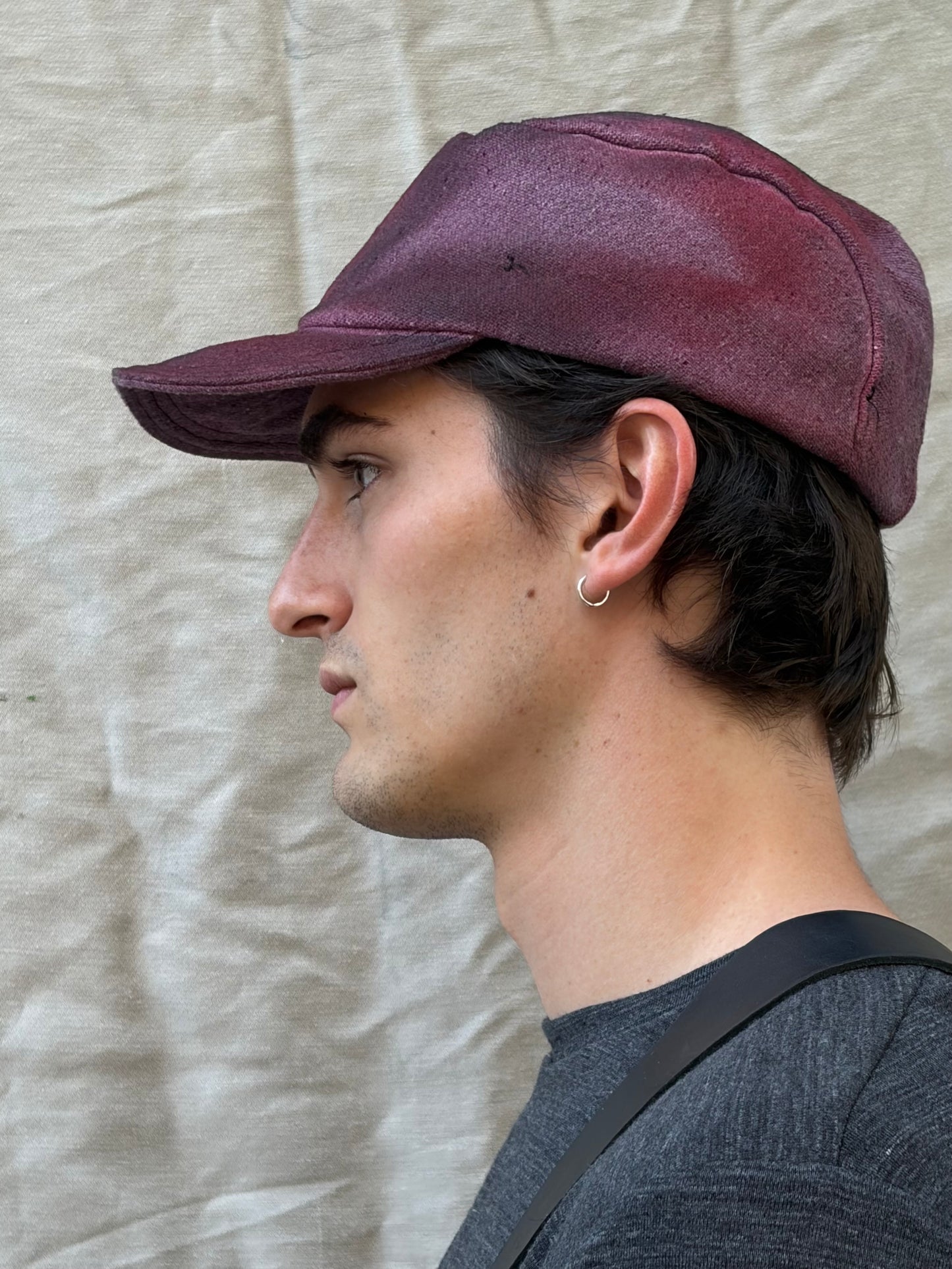 FW25 || SHAPED ZB HAT || 100% EGYPTIAN COTTON|| OD RED