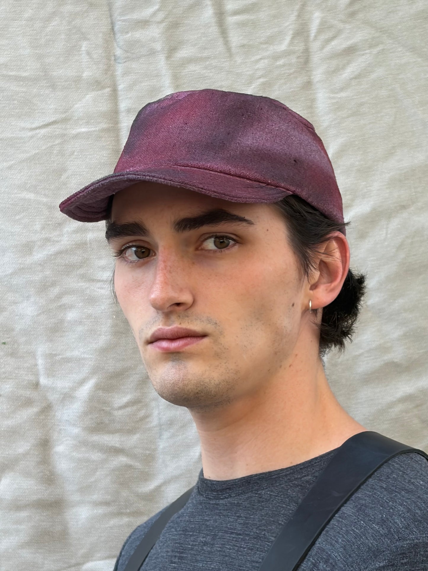 FW25 || SHAPED ZB HAT || 100% EGYPTIAN COTTON|| OD RED