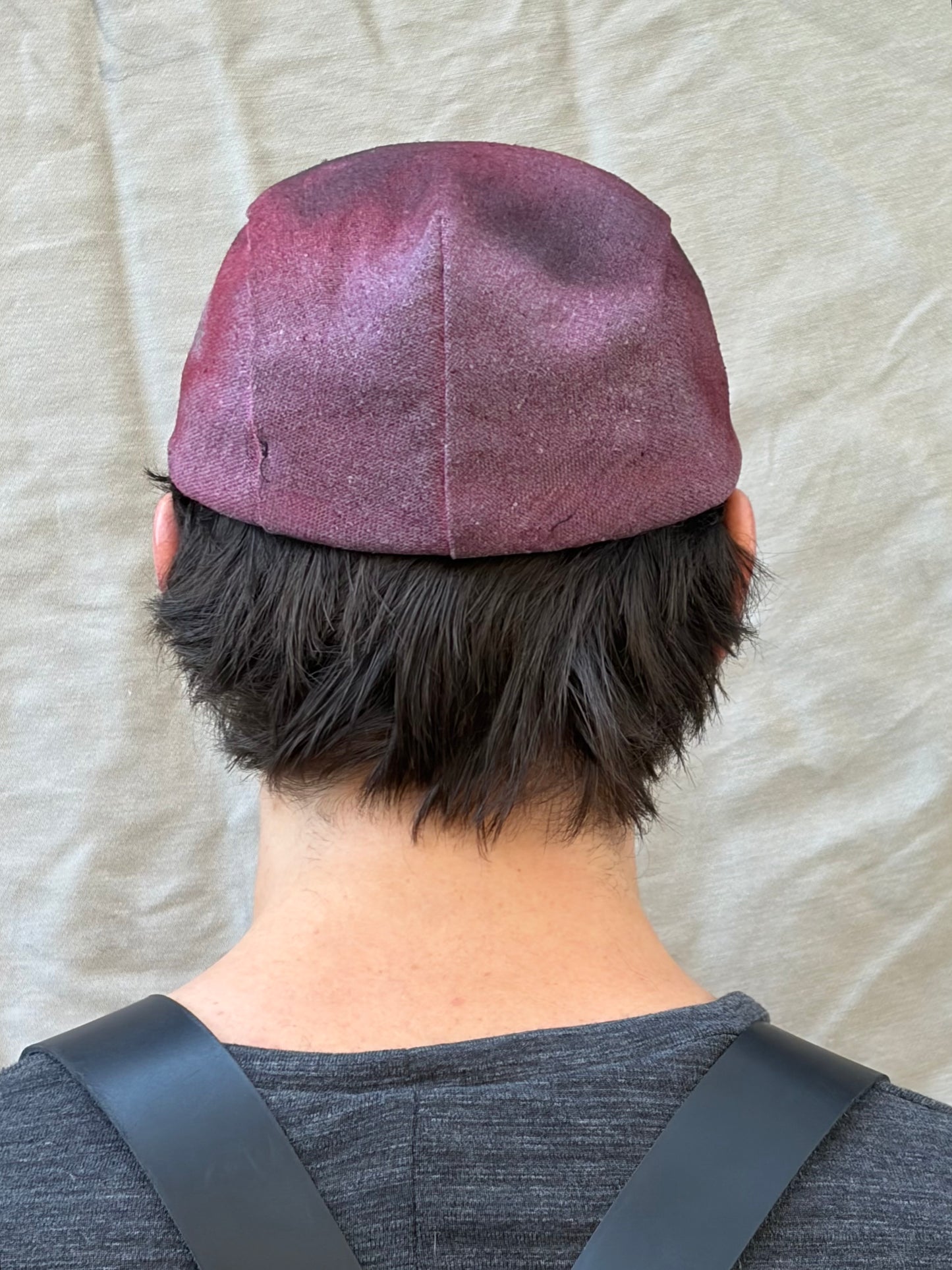 FW25 || SHAPED ZB HAT || 100% EGYPTIAN COTTON|| OD RED