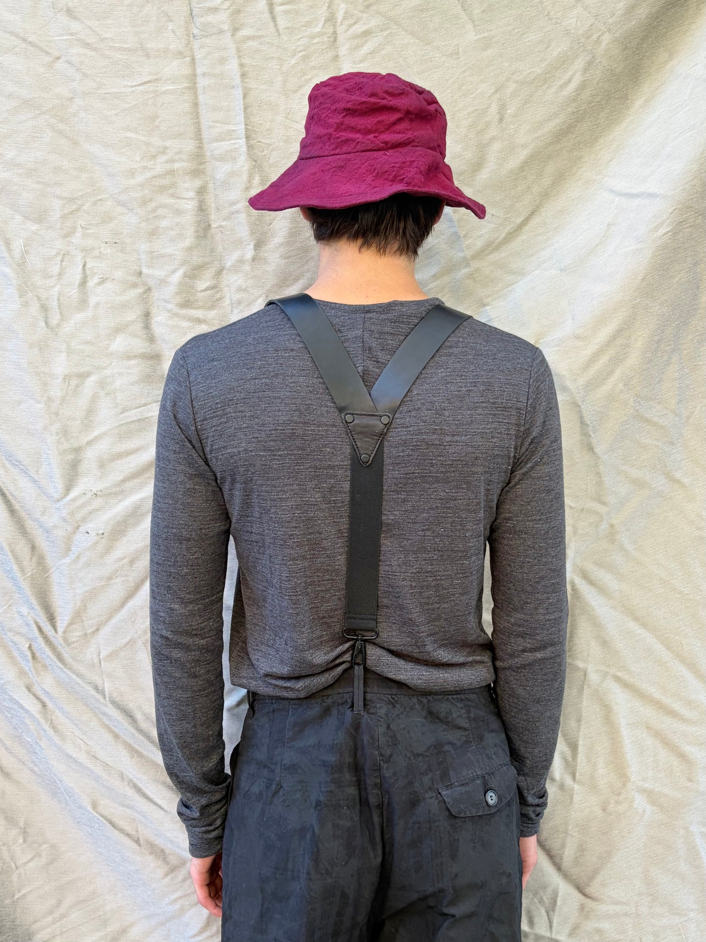 FW25 ||BOILED BUCKET HAT | 100% COTTON || OD RED