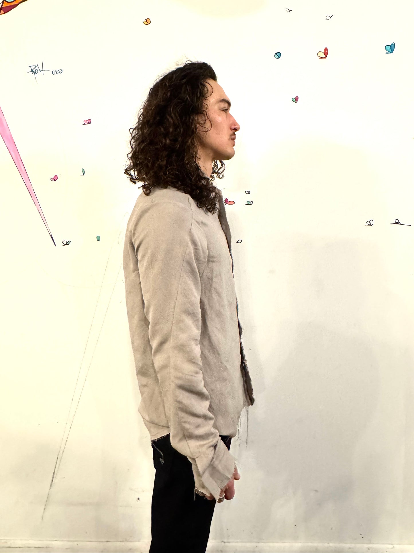 SS26 || PROTOLOGICAL ARCHETYPE SHIRT || ECRU || LINEN