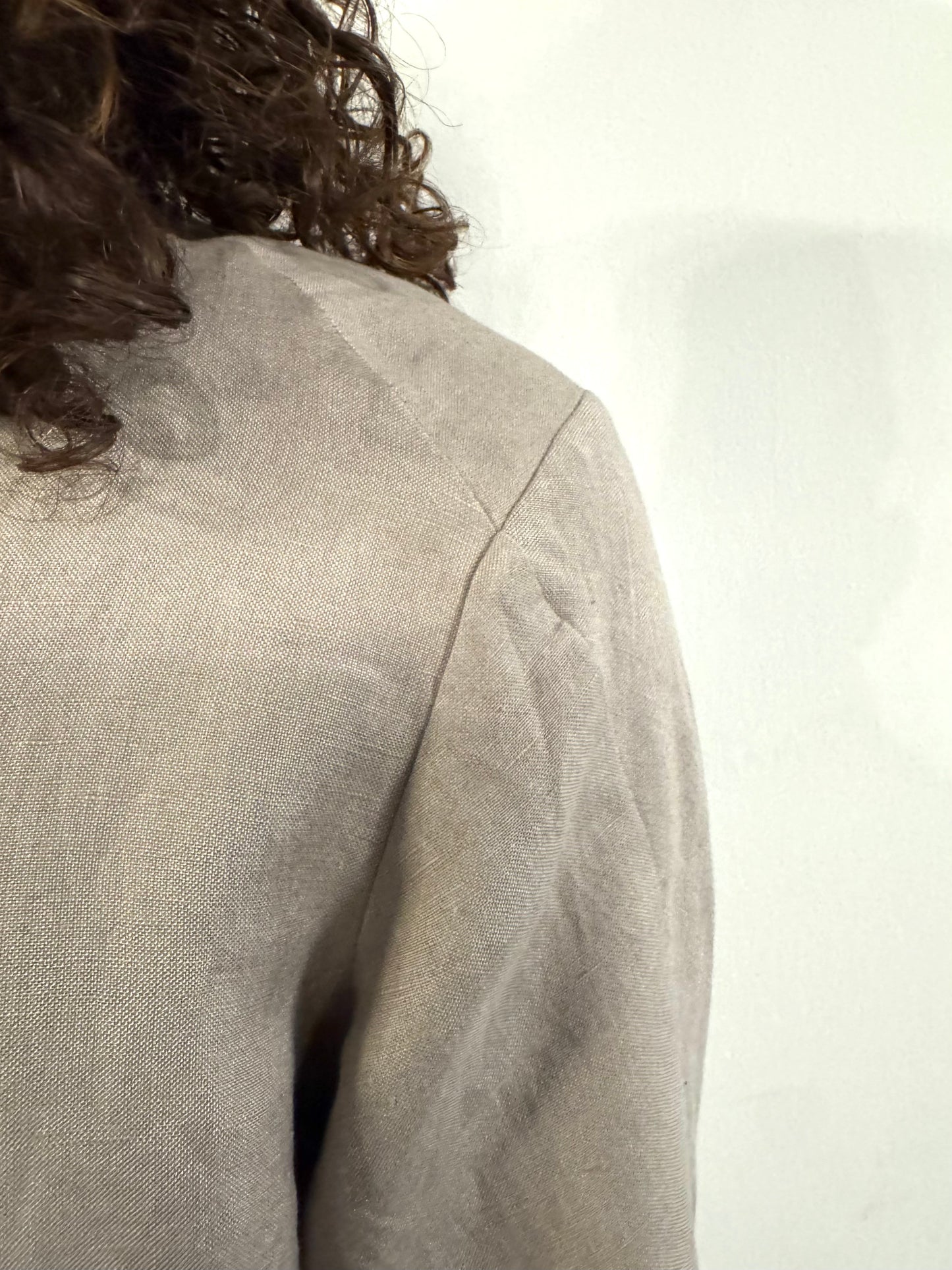 SS26 || PROTOLOGICAL ARCHETYPE SHIRT || ECRU || LINEN