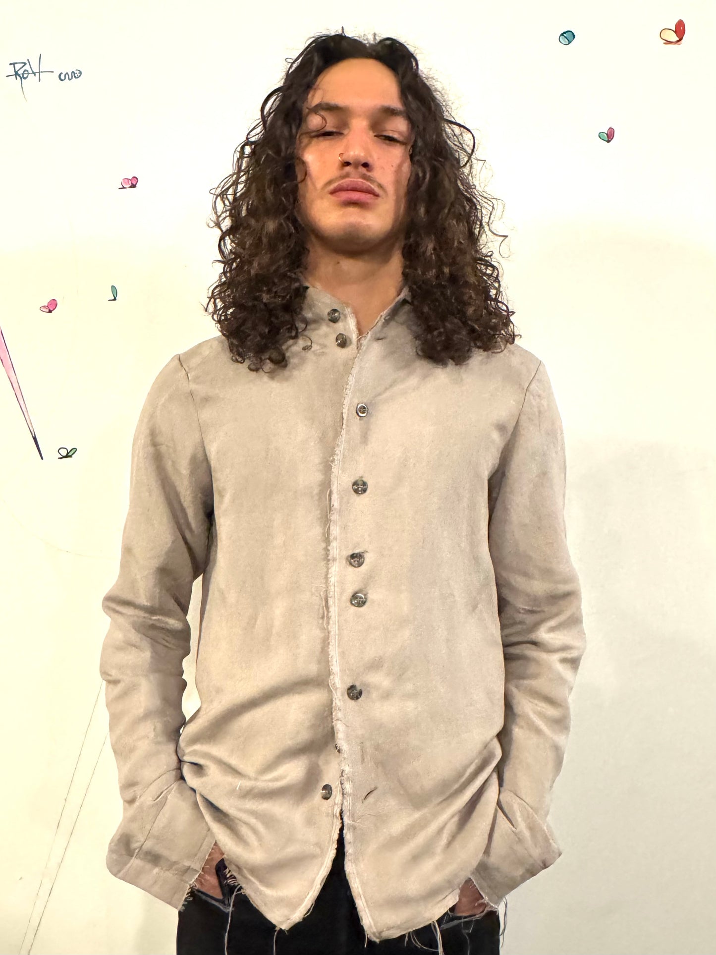 SS26 || PROTOLOGICAL ARCHETYPE SHIRT || ECRU || LINEN