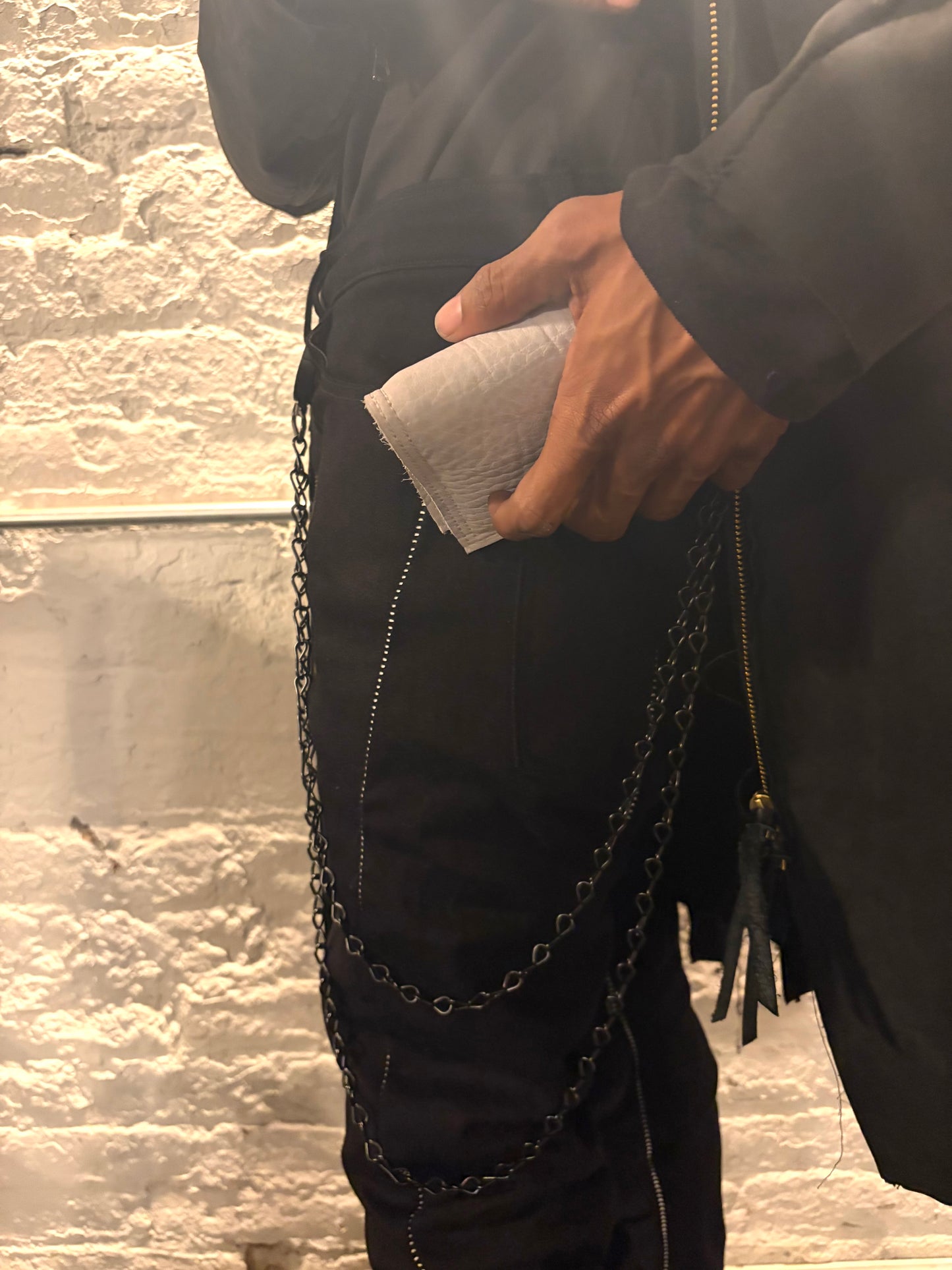 FW25 || ZB BLACK JACK + HOOK WALLET - WHITE || BISON