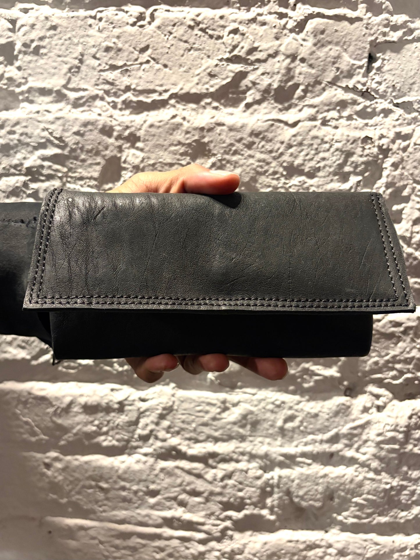 FW25 || WALLET /B\  - BLACK || HORSEHIDE