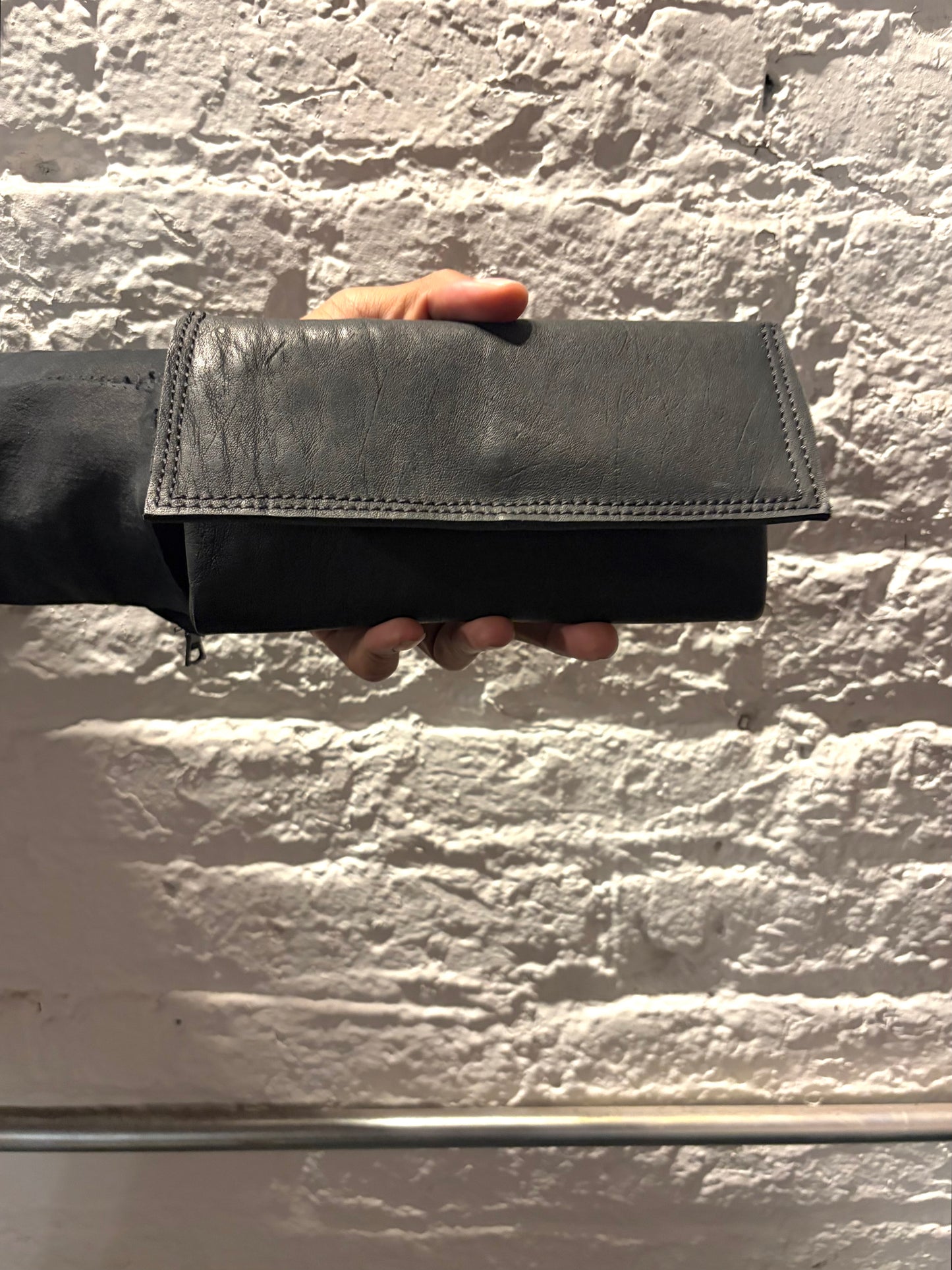 FW25 || WALLET /B\  - BLACK || HORSEHIDE