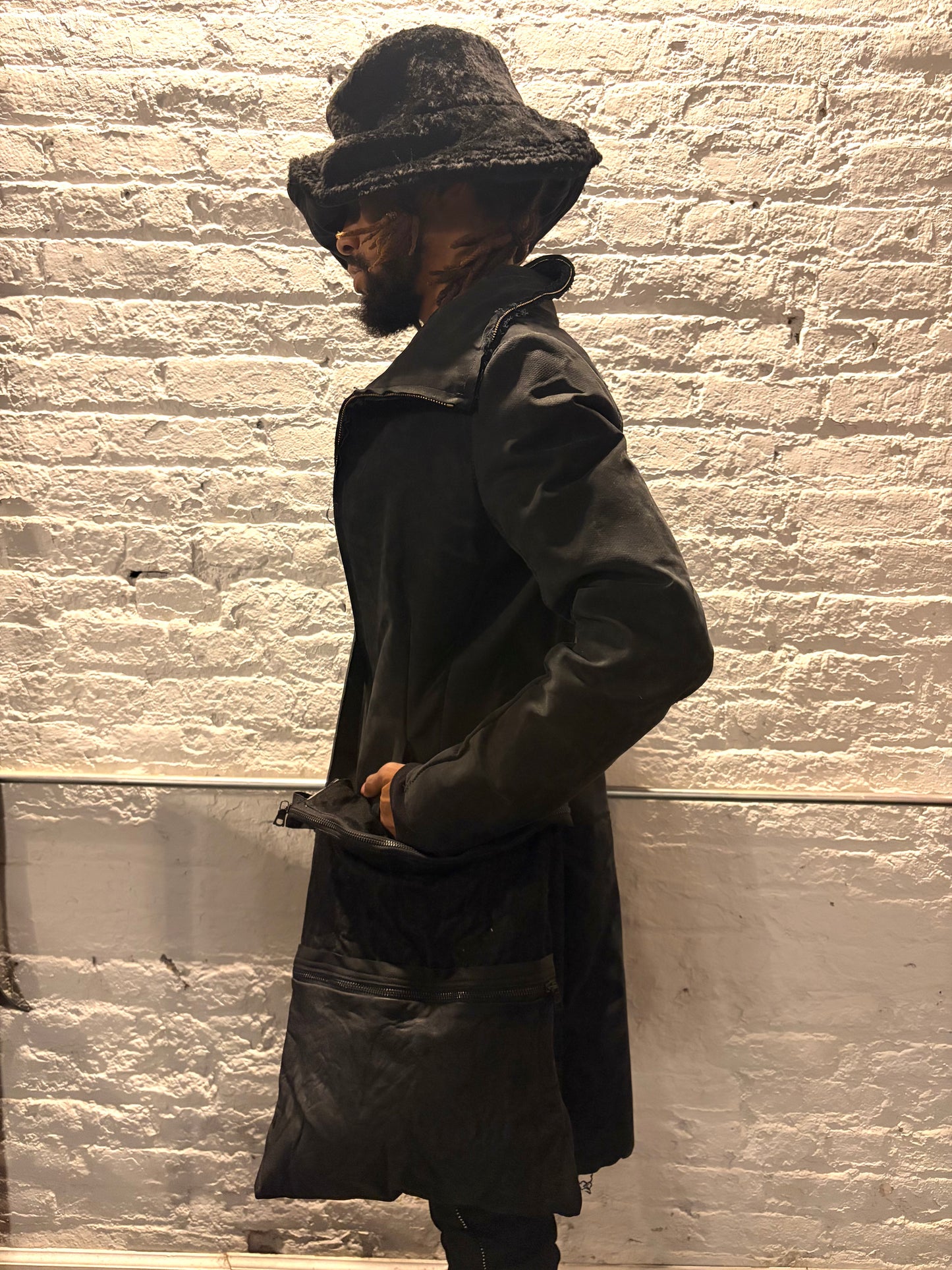 FW25 || NICK  || BLACK || COTTON + HORSEHIDE