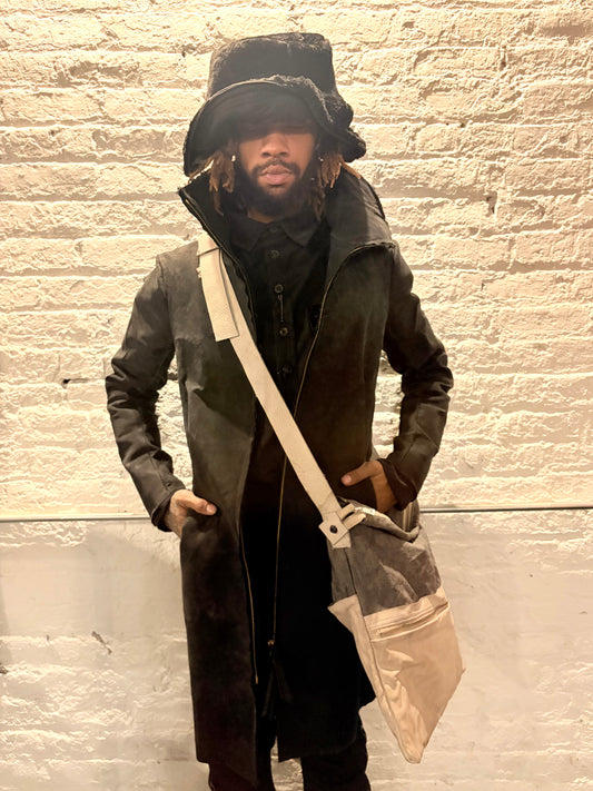 FW25 || NICK  || WHITE || COTTON + HORSEHIDE