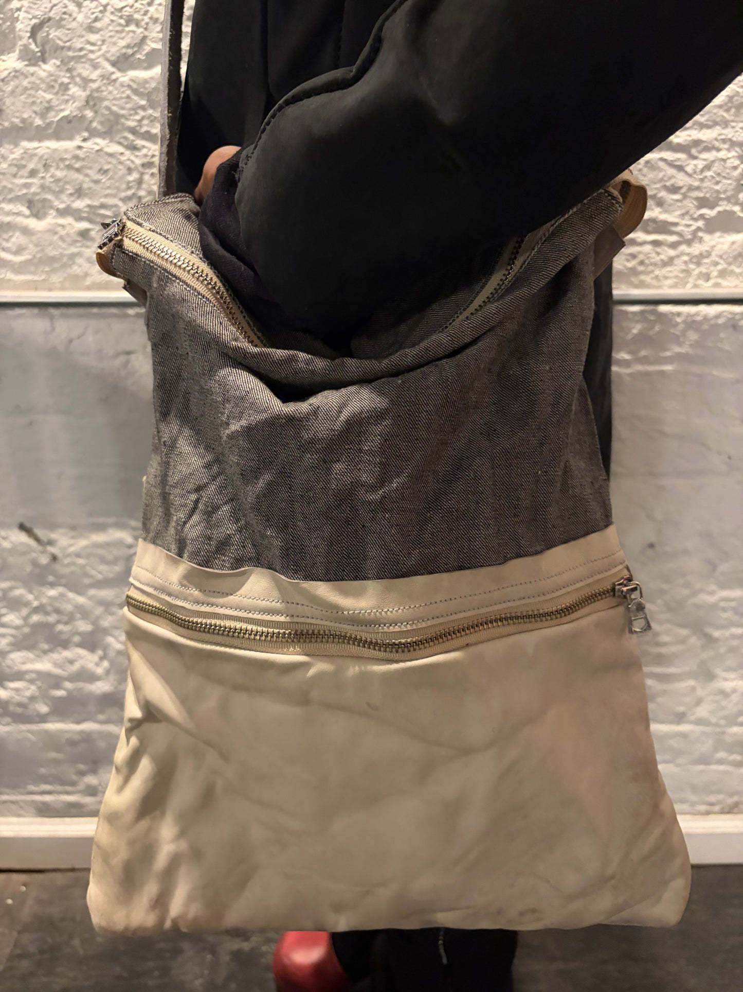 FW25 || NICK  || WHITE || COTTON + HORSEHIDE